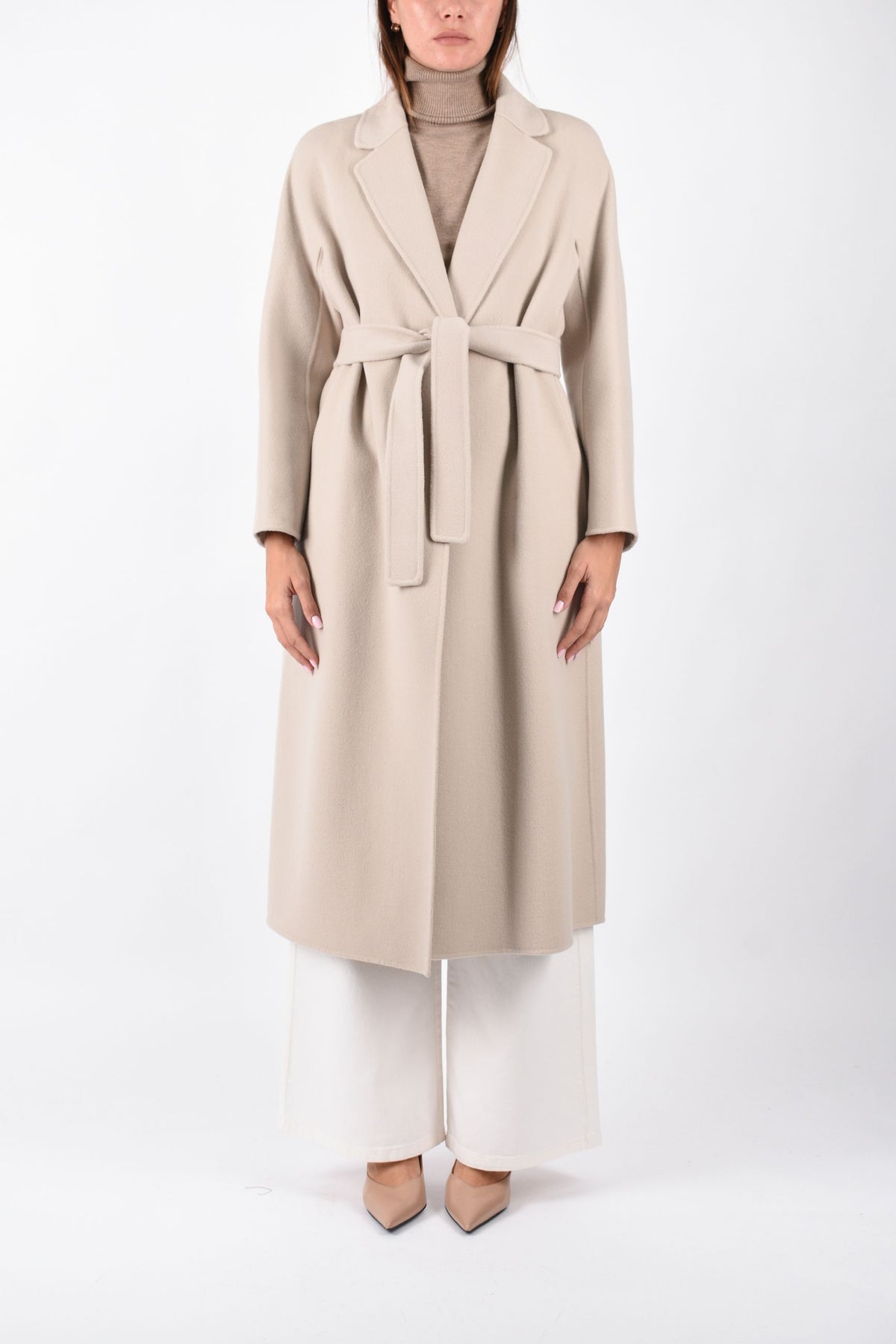 Cappotto midi in drap di lana ESTURIA 2629016101600