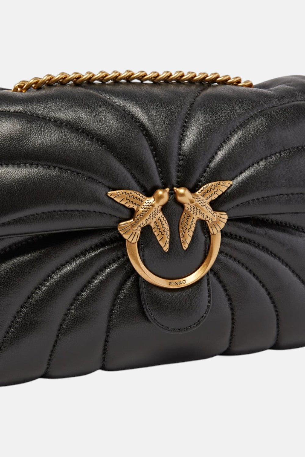 Borsa a tracolla grande love puff classic cl