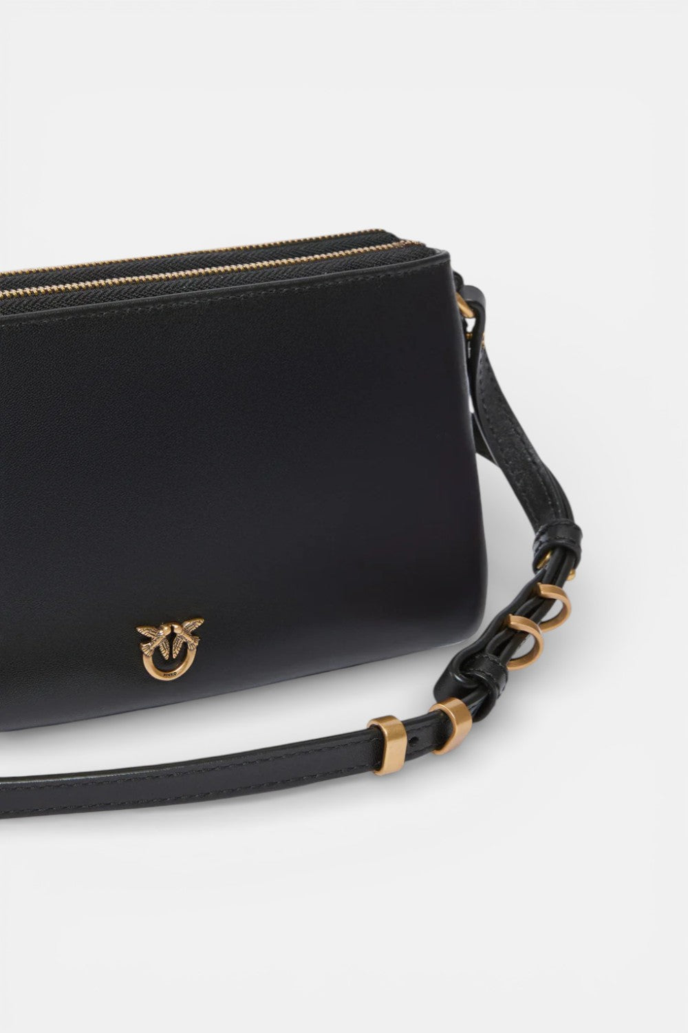 borsa a tracolla double mini vitello