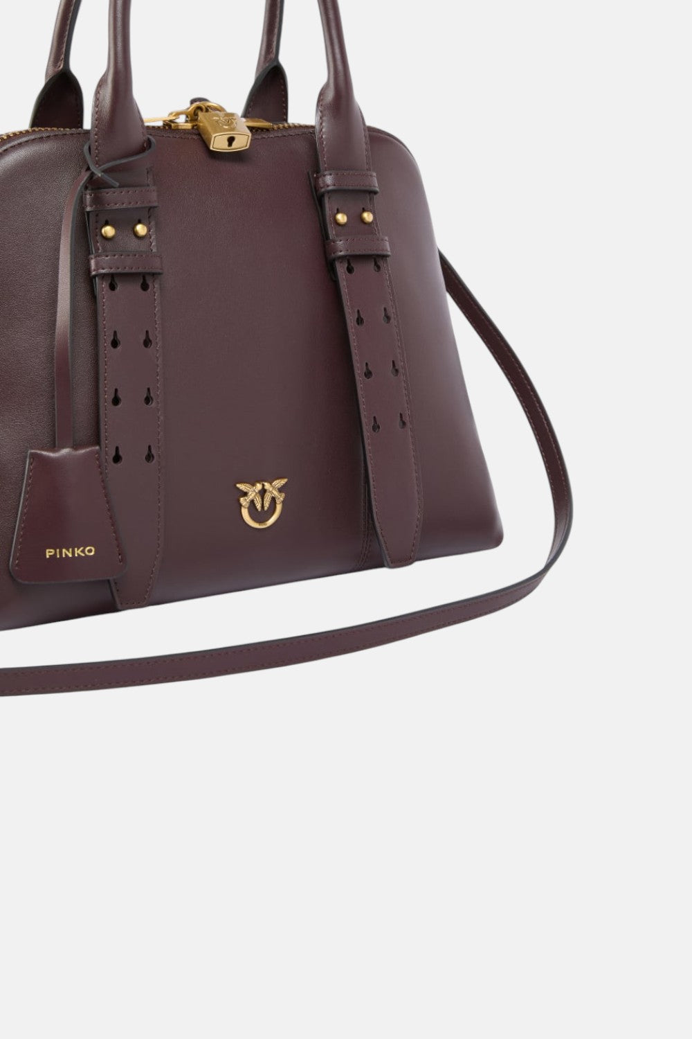 borsa a mano con tracolla bowling medium