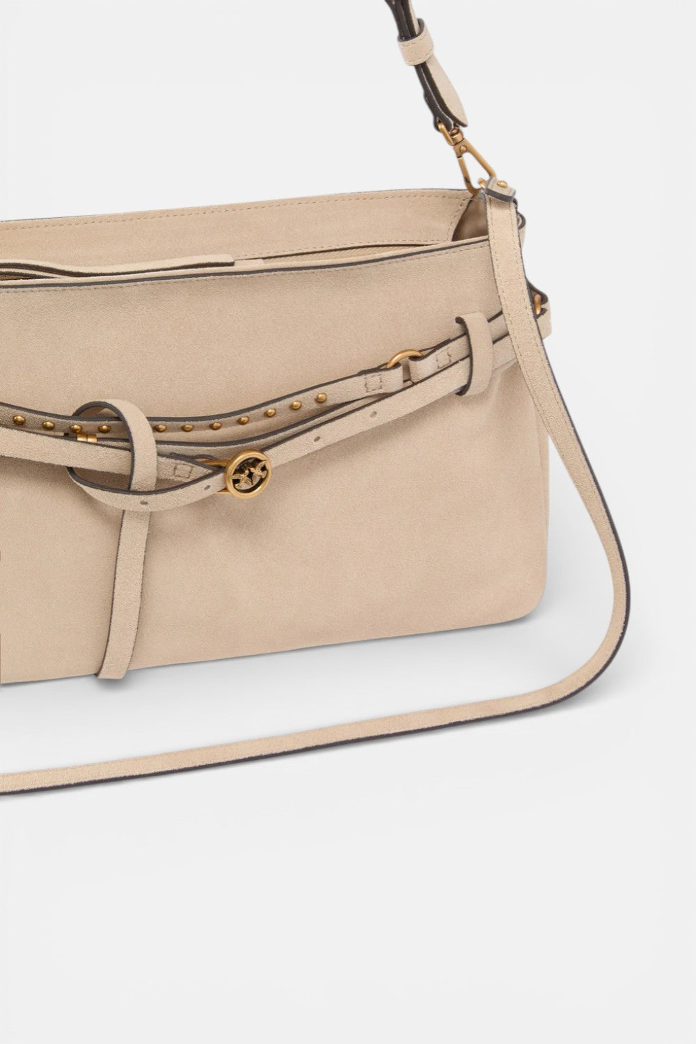 borsa a tracolla belt big suede