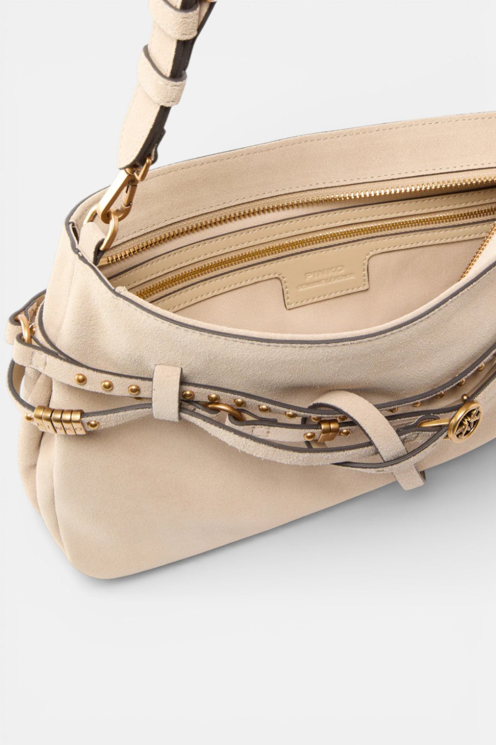 borsa a tracolla belt big suede