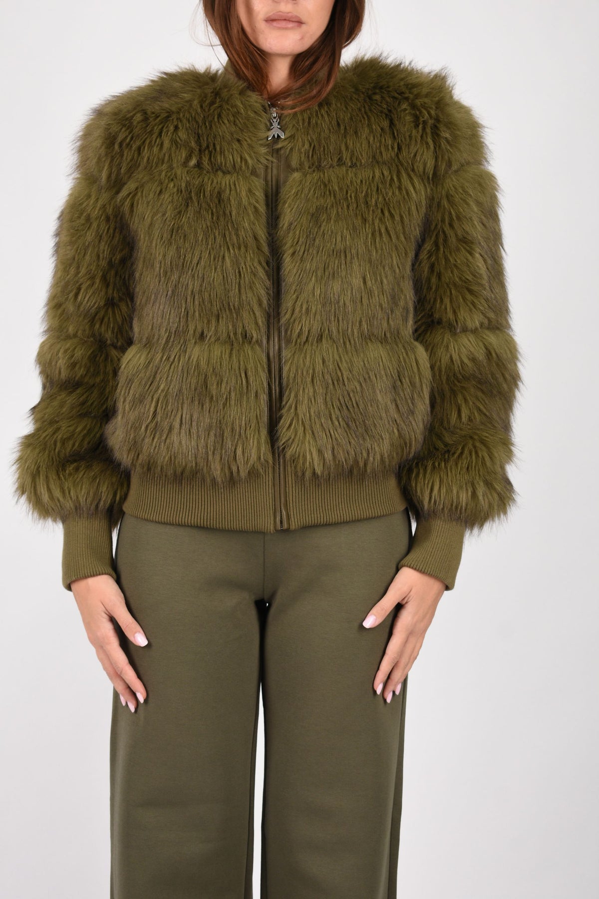 Giubbotto bomber fluffy 8O0013E0002