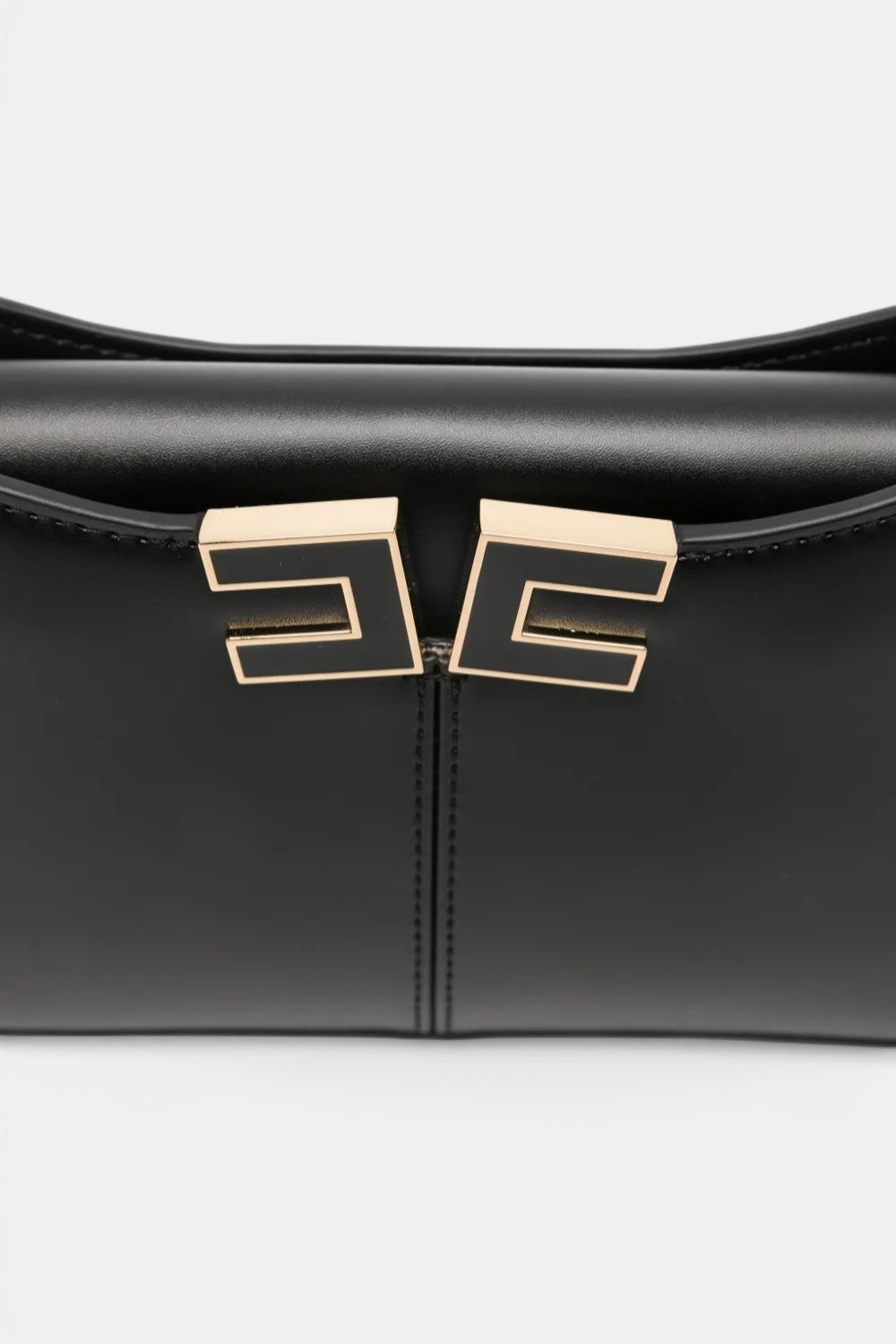 Borsa a spalla con dettaglio logo