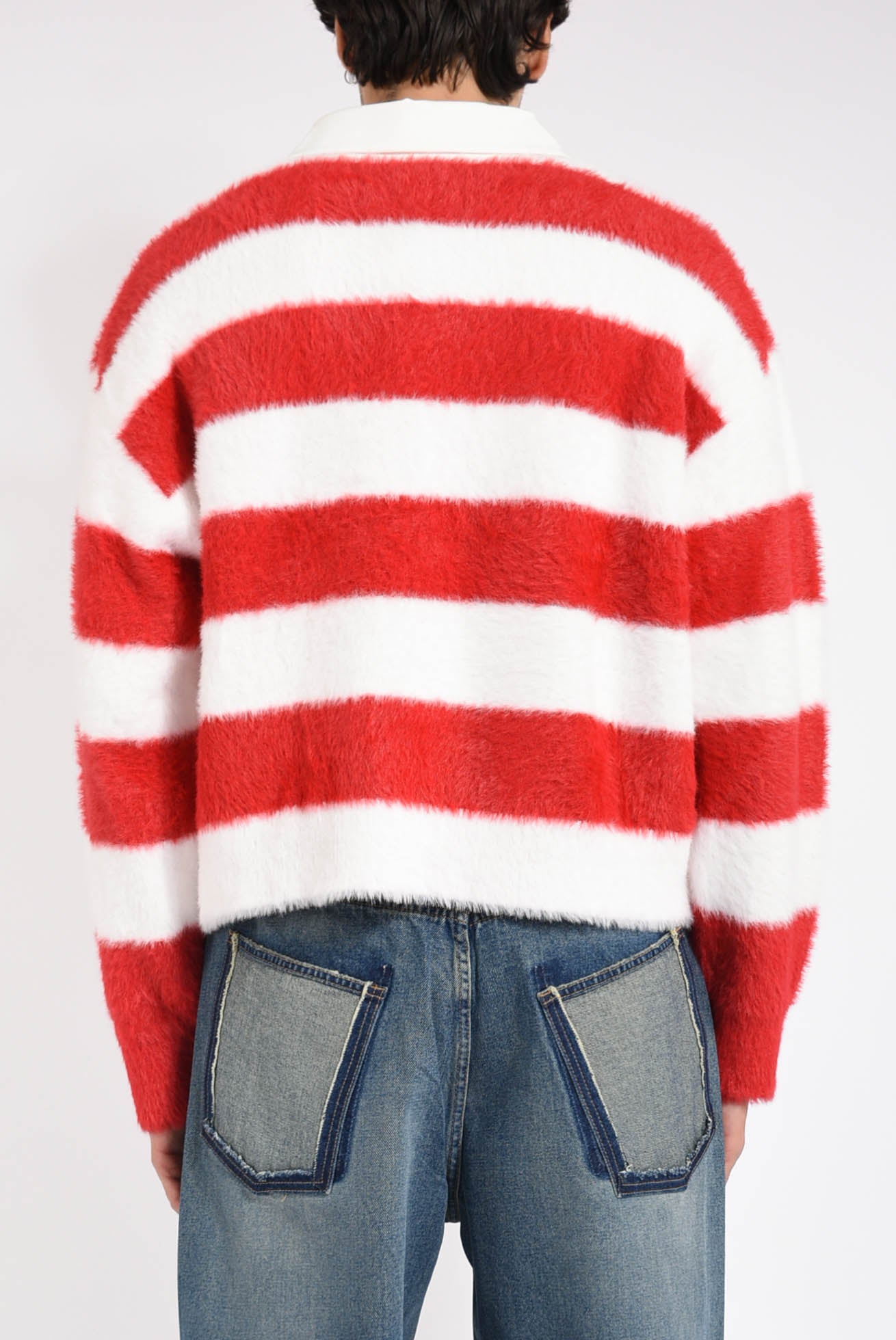 Polo in maglia soffice