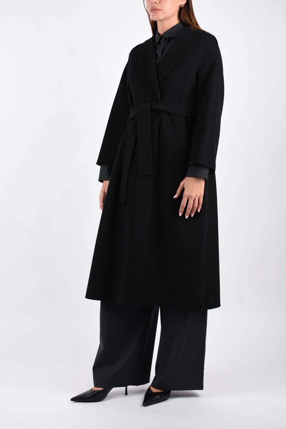 Cappotto midi in drap di lana ESTURIA 2629016101600