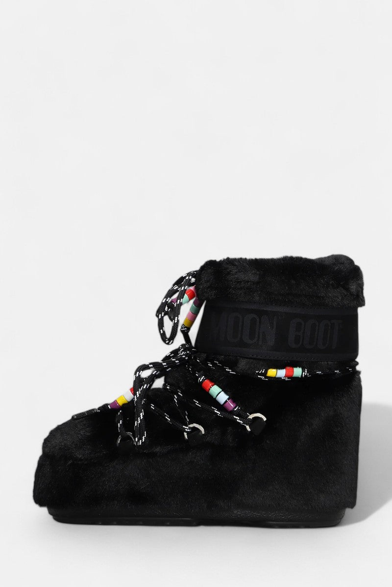 stivali modello icon low faux fur