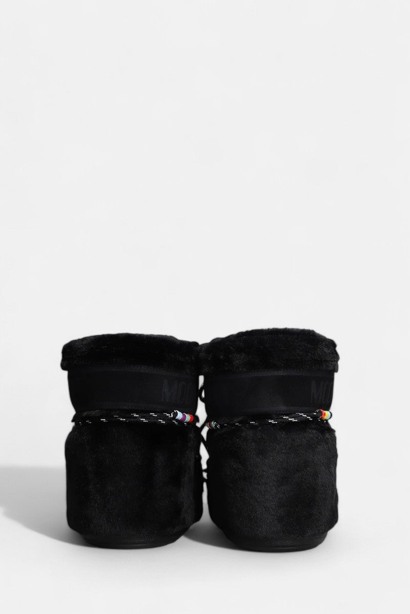 stivali modello icon low faux fur