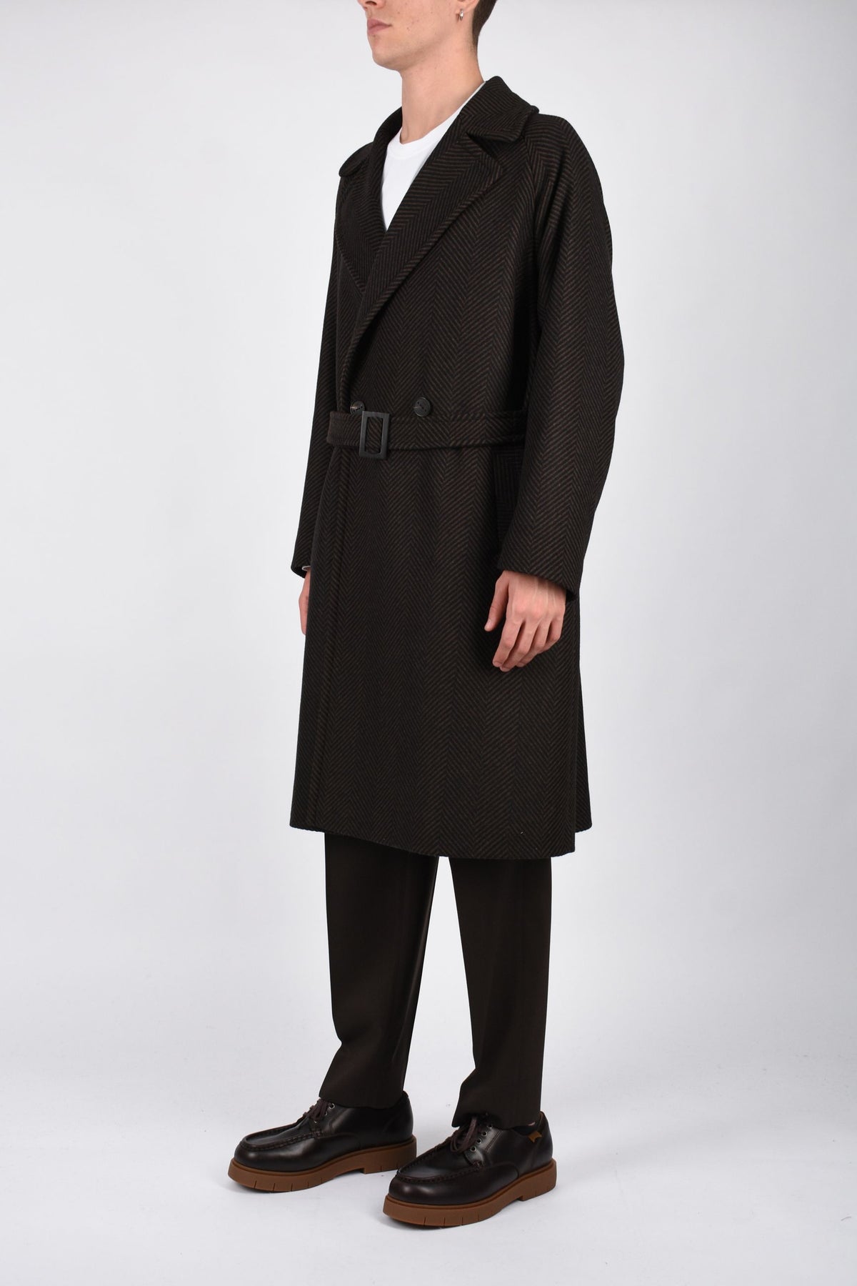 Cappotto doppiopetto manica raglan BRINDISIQM734