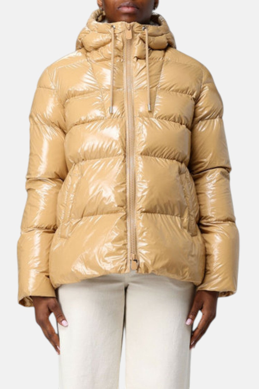 piumino in nylon modello eleodoro