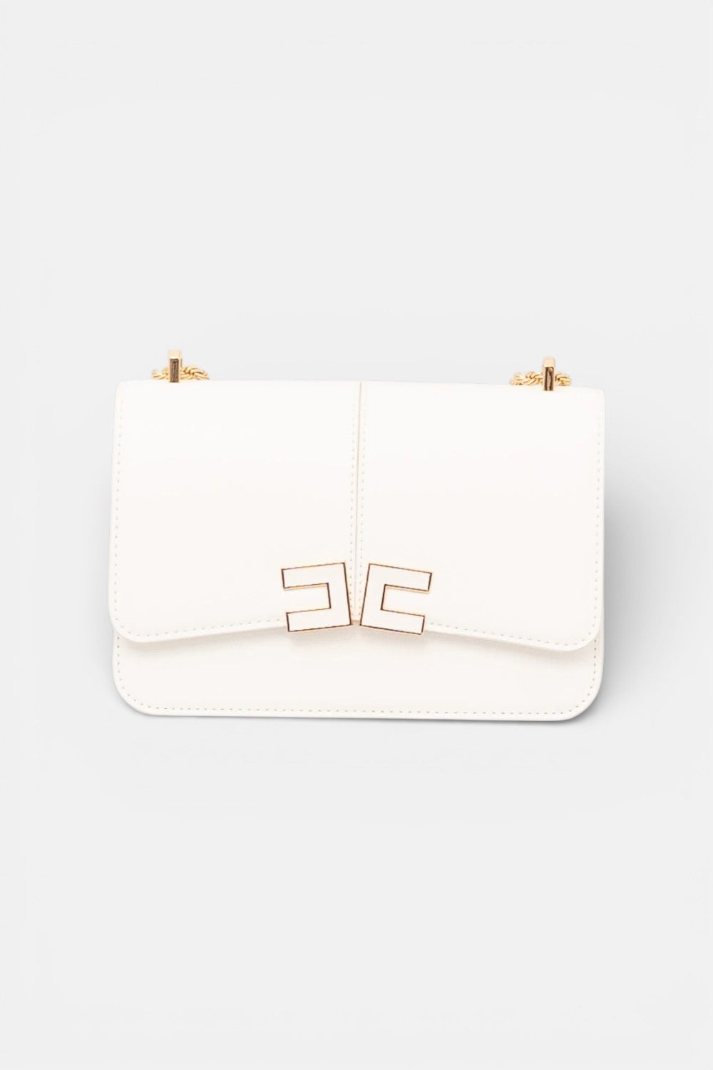 Borsa a tracolla con dettaglio logo