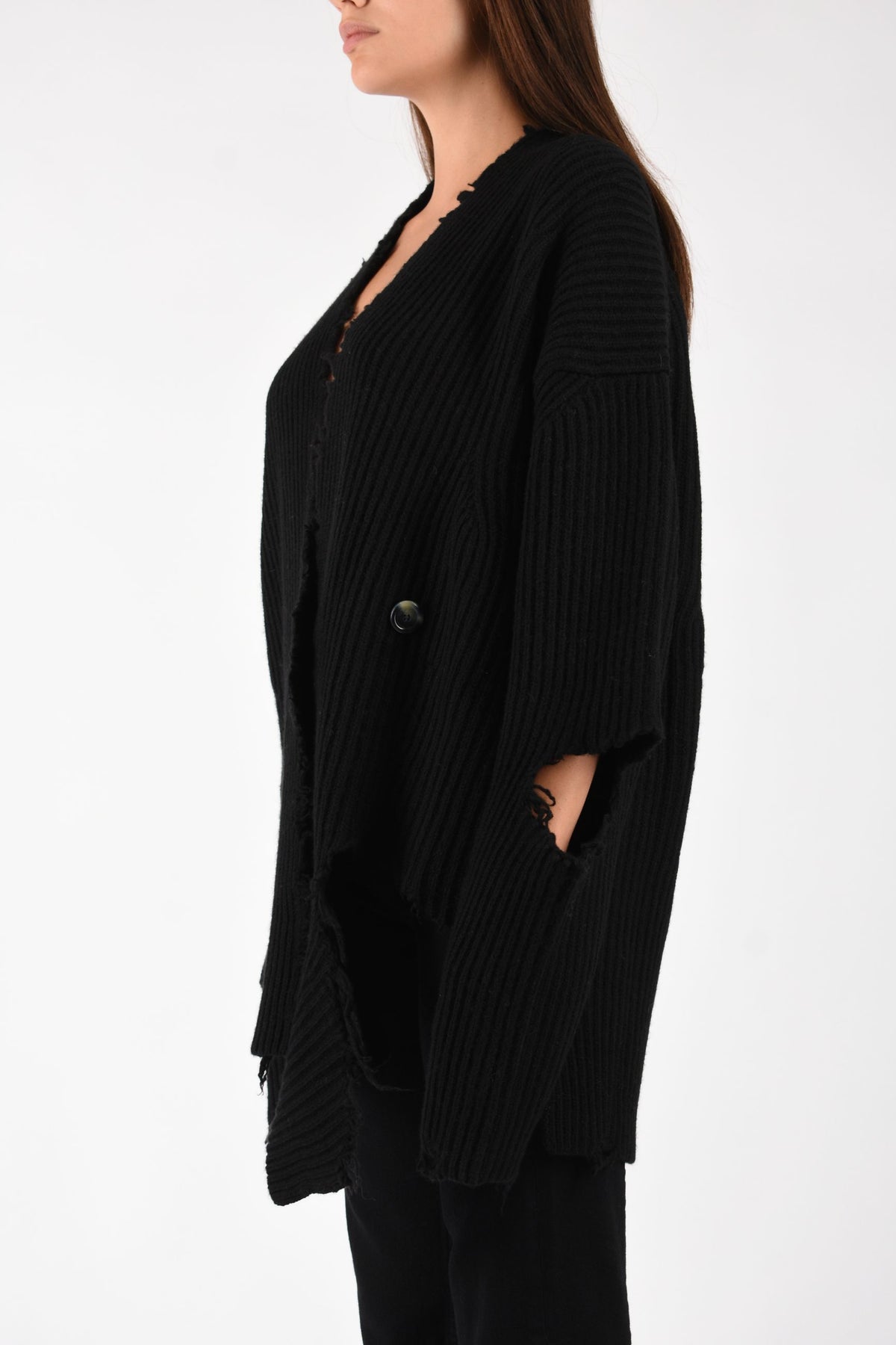CARDIGAN IN LANA COURTNY HEW07118MC078PX