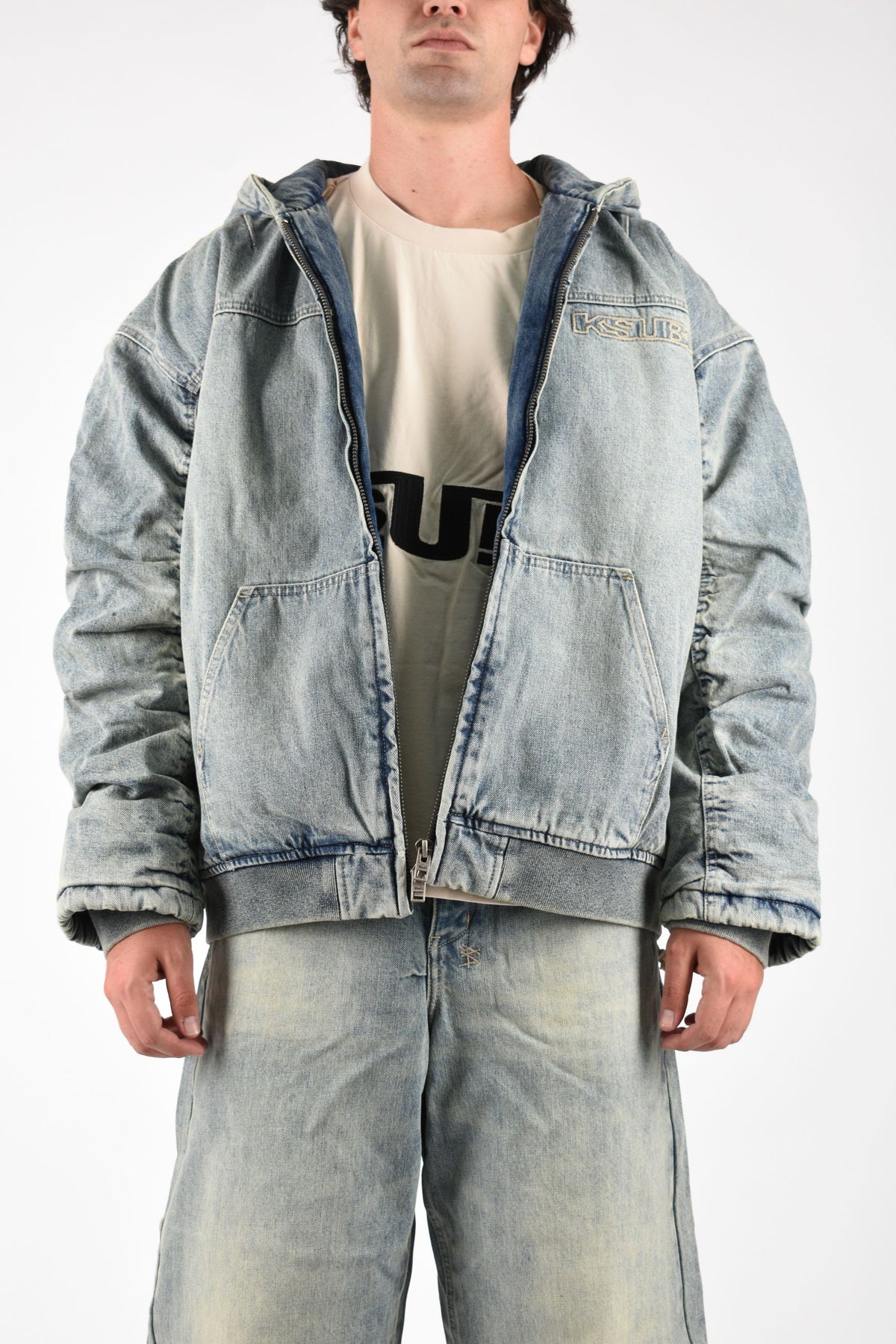Bomber slouchy IN DENIM MPF26JK005