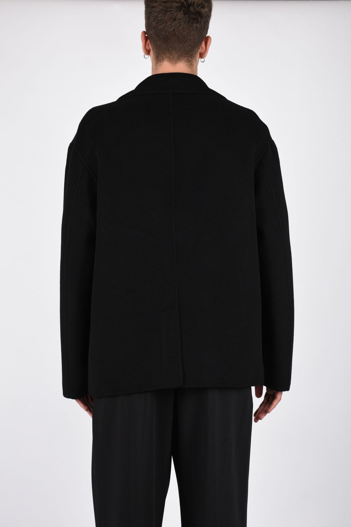Cappotto doppiopetto in lana di pecora ORNODM700