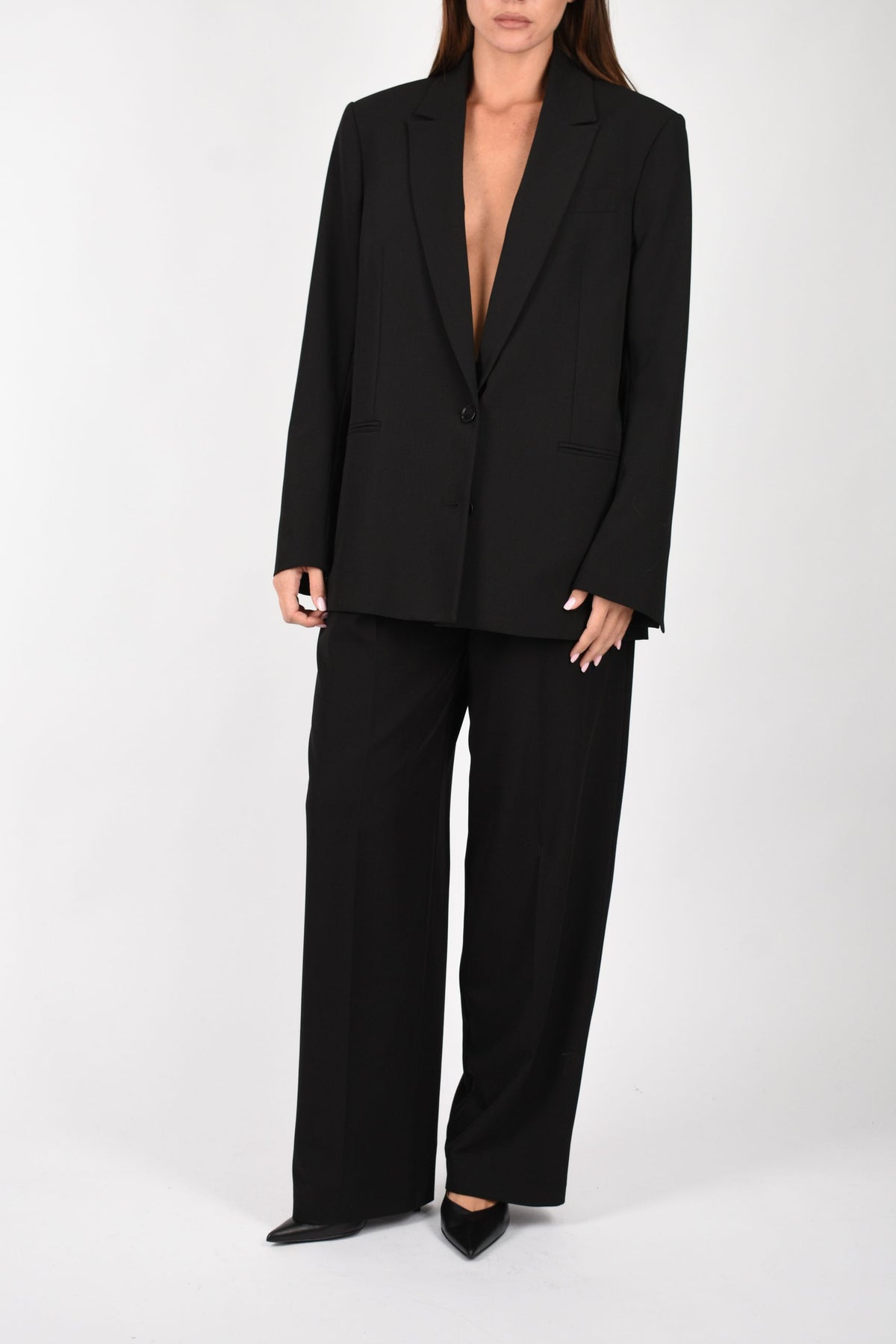 Blazer over in gabardina 2S0008A498