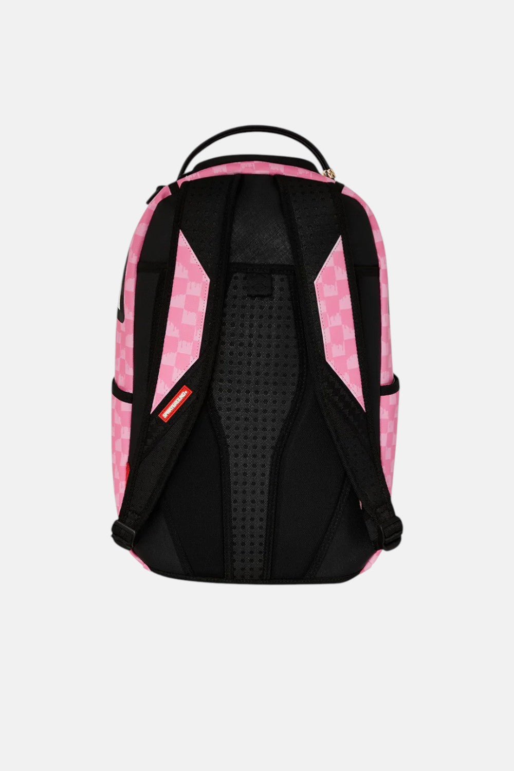 zaino pink and black drip check dlxsv