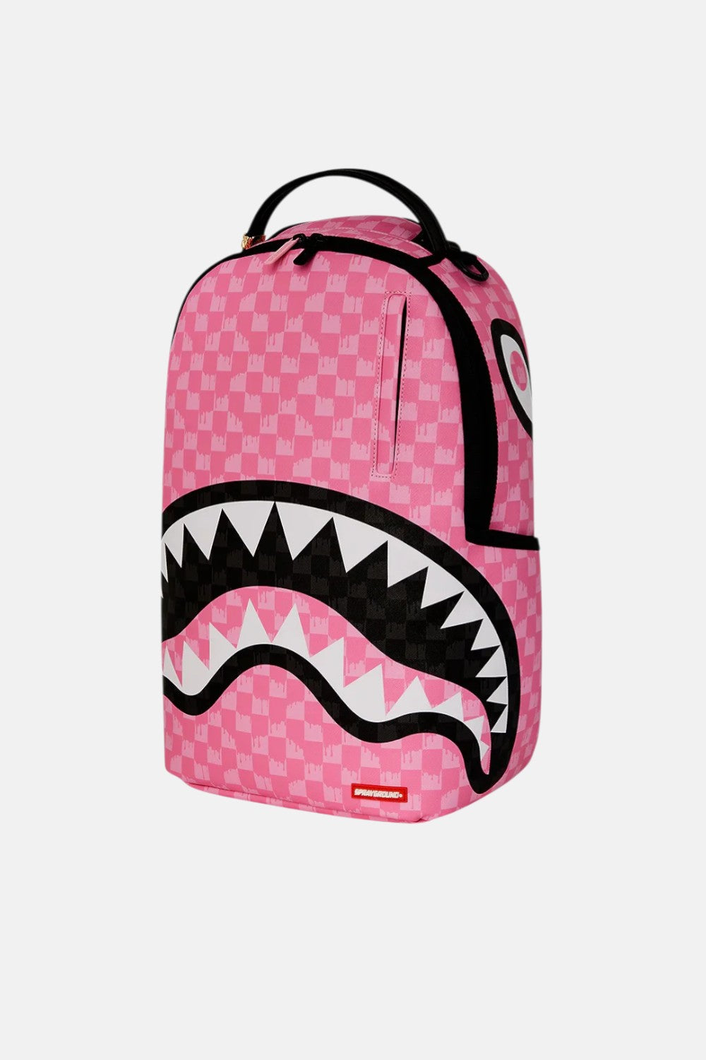 zaino pink and black drip check dlxsv