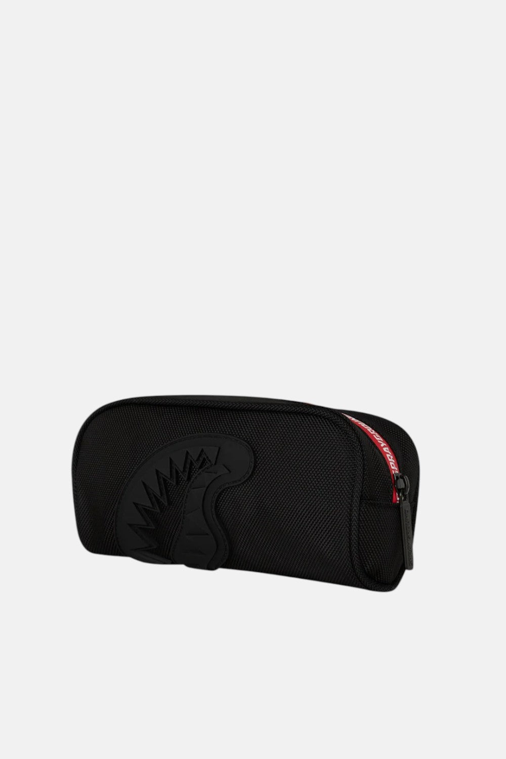 pochette printed zipper shark
