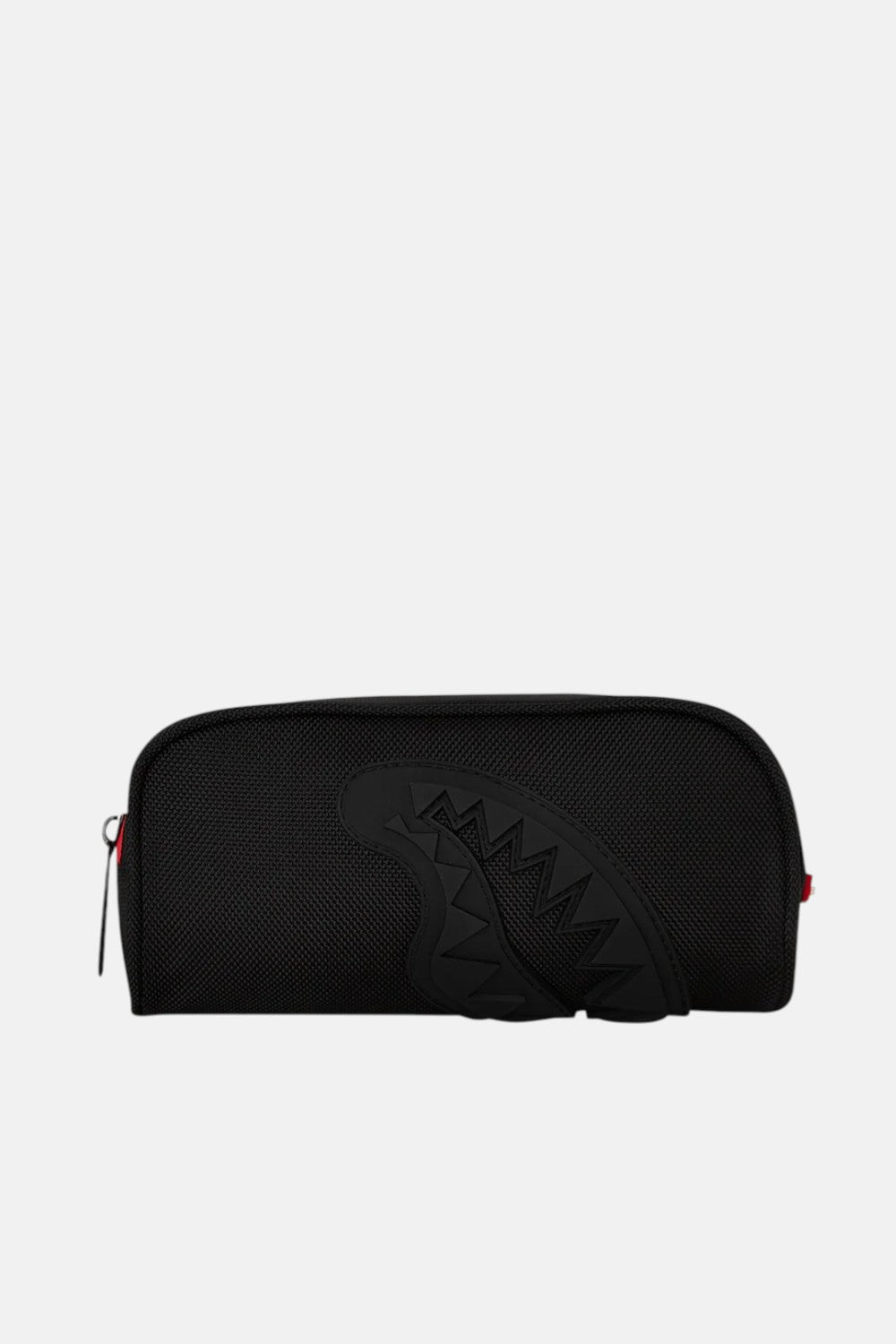 pochette printed zipper shark