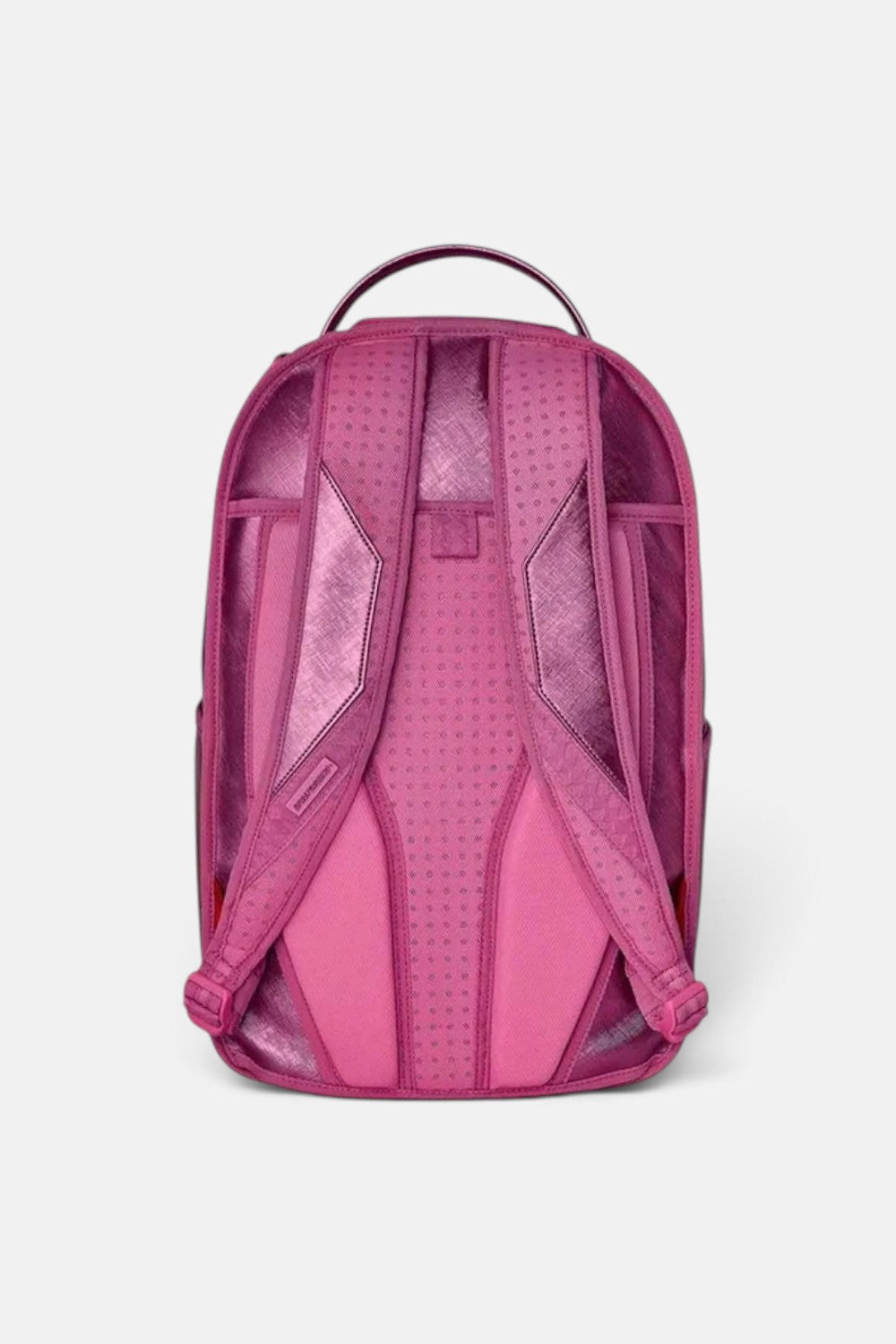 zaino metallic pink drip