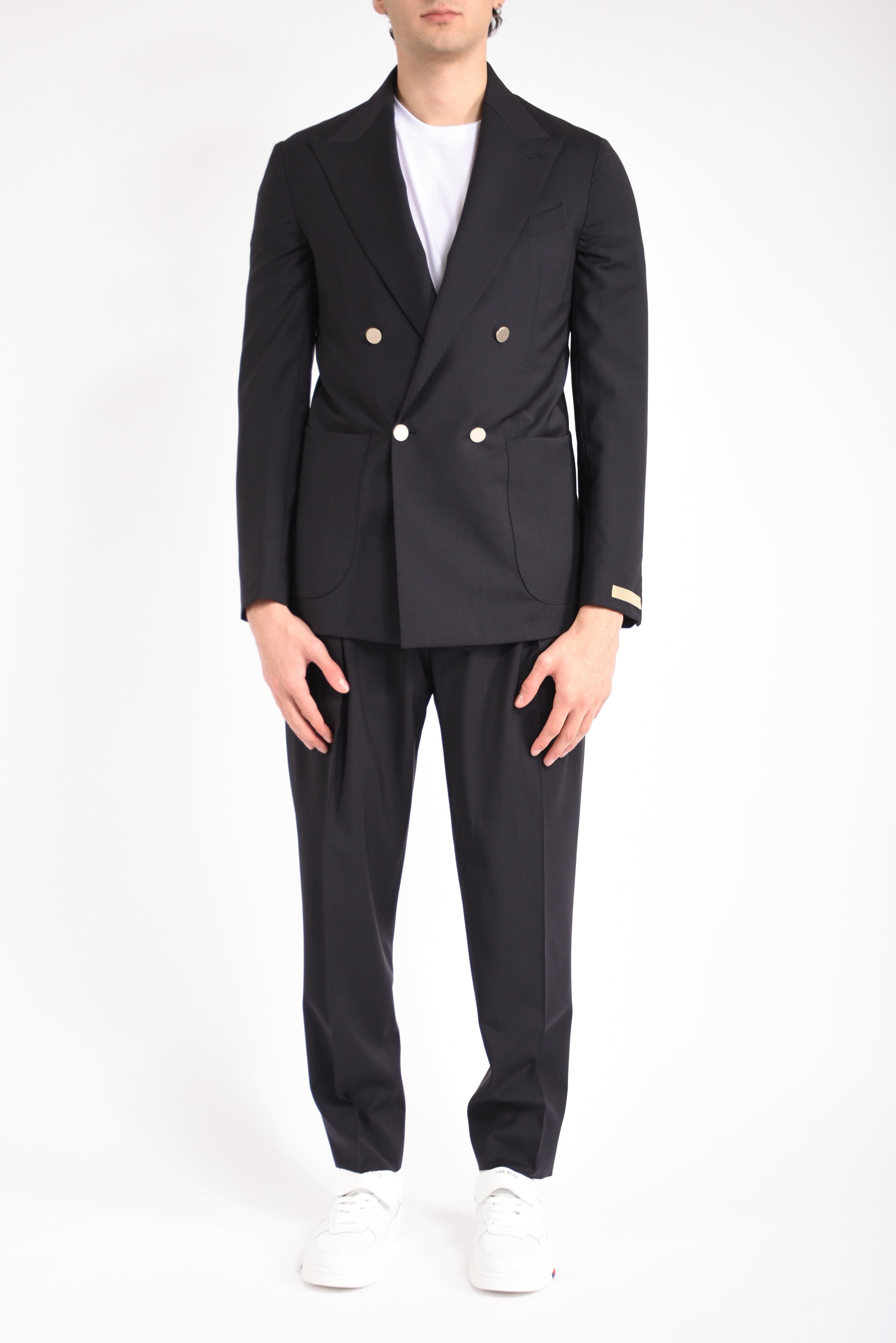 Abito doppiopetto bolgheri in fresco lana