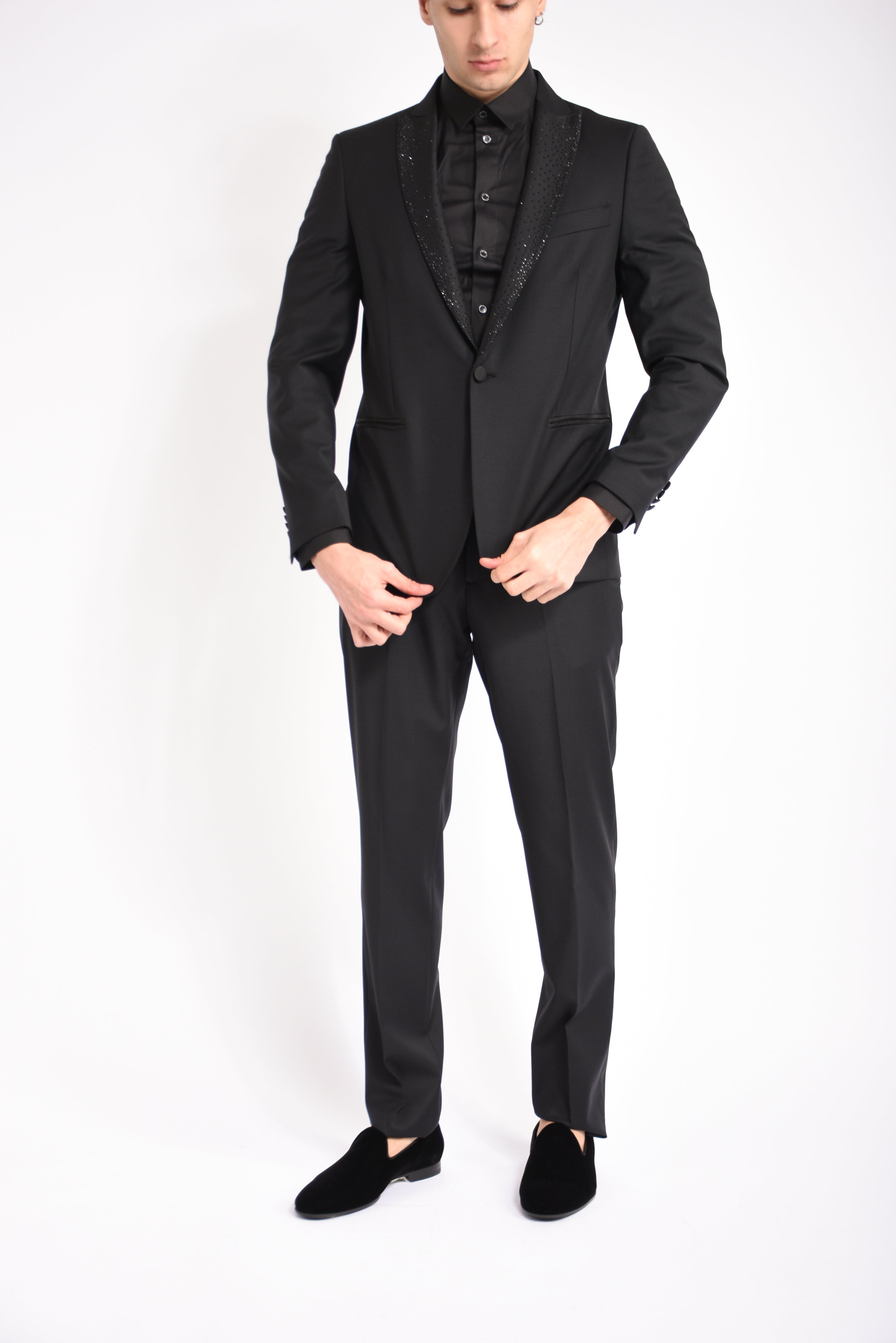 Abito smoking monopetto