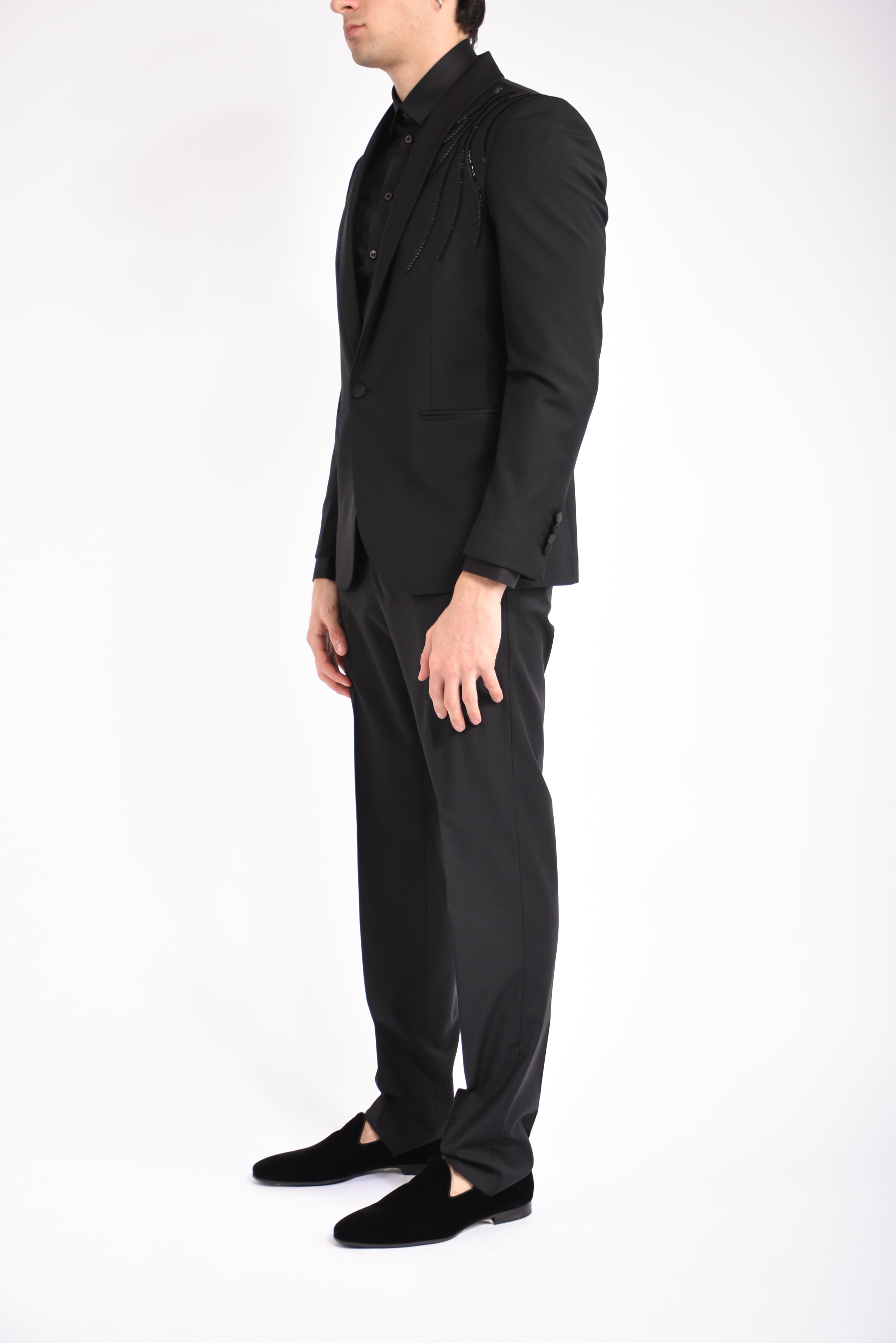 Abito smoking monopetto