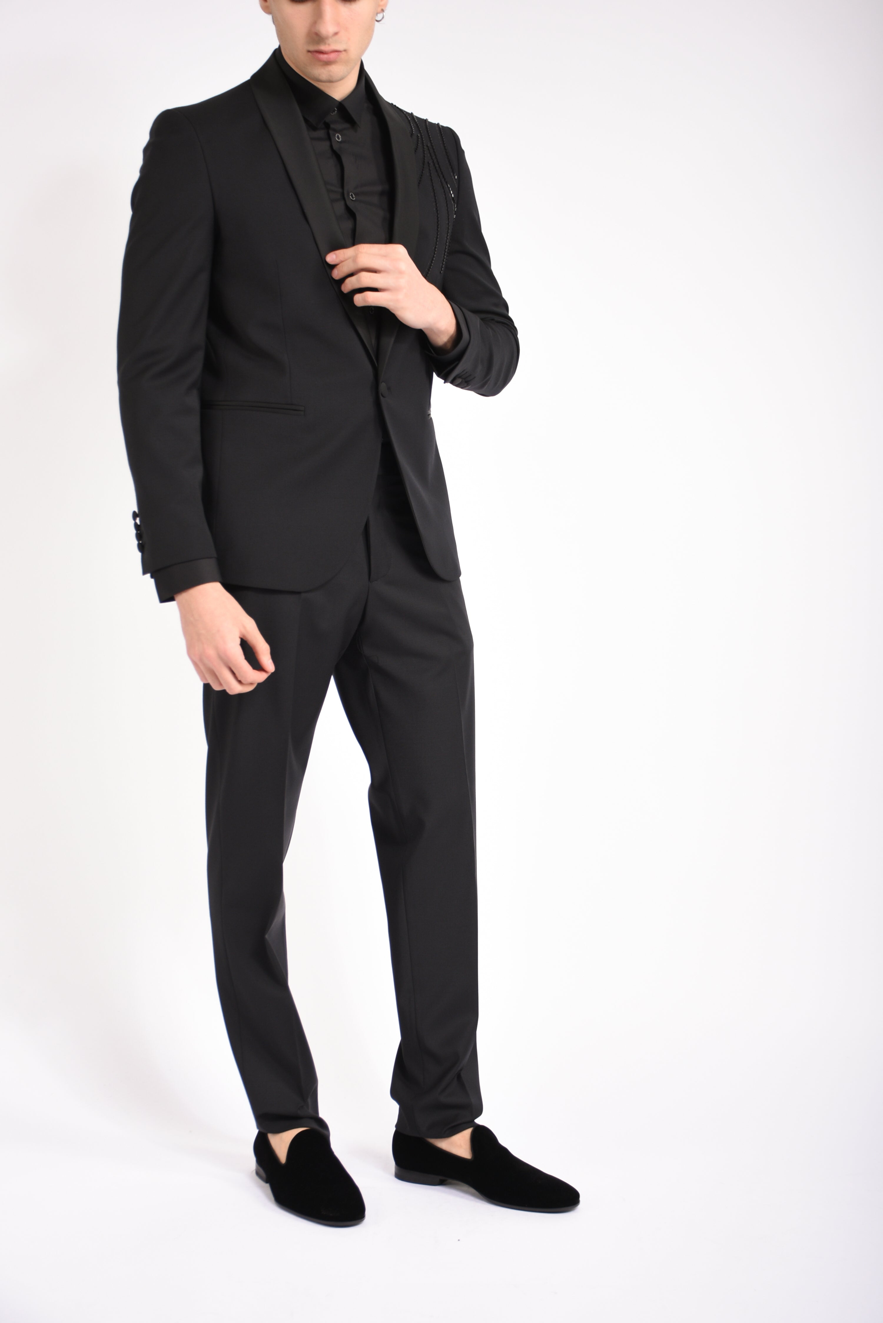 Abito smoking monopetto