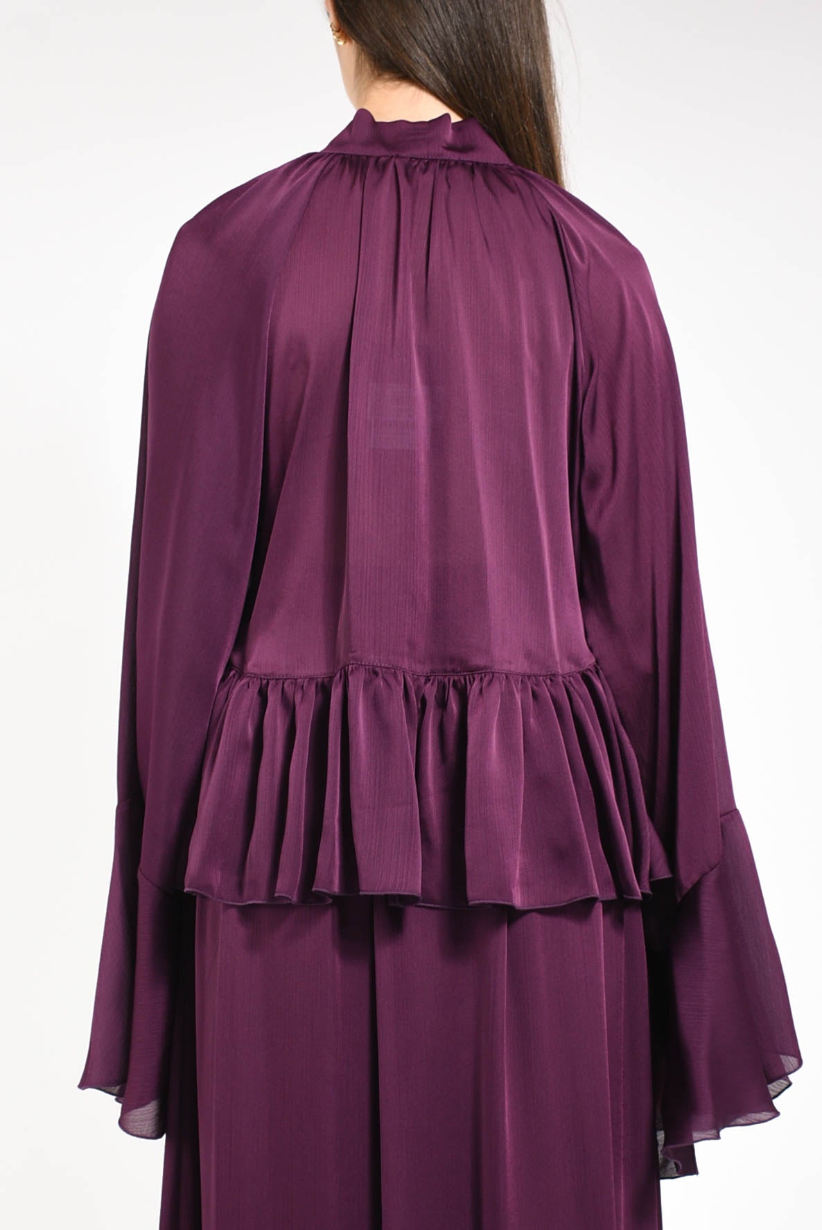 camicia con volant