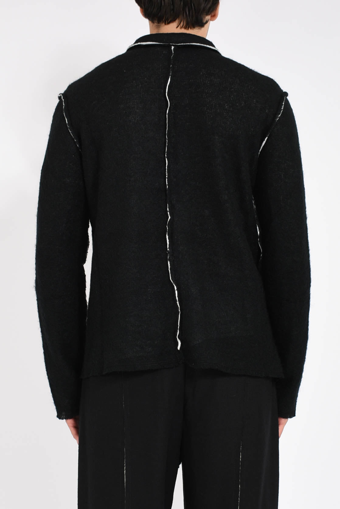 Camicia in lana mohair