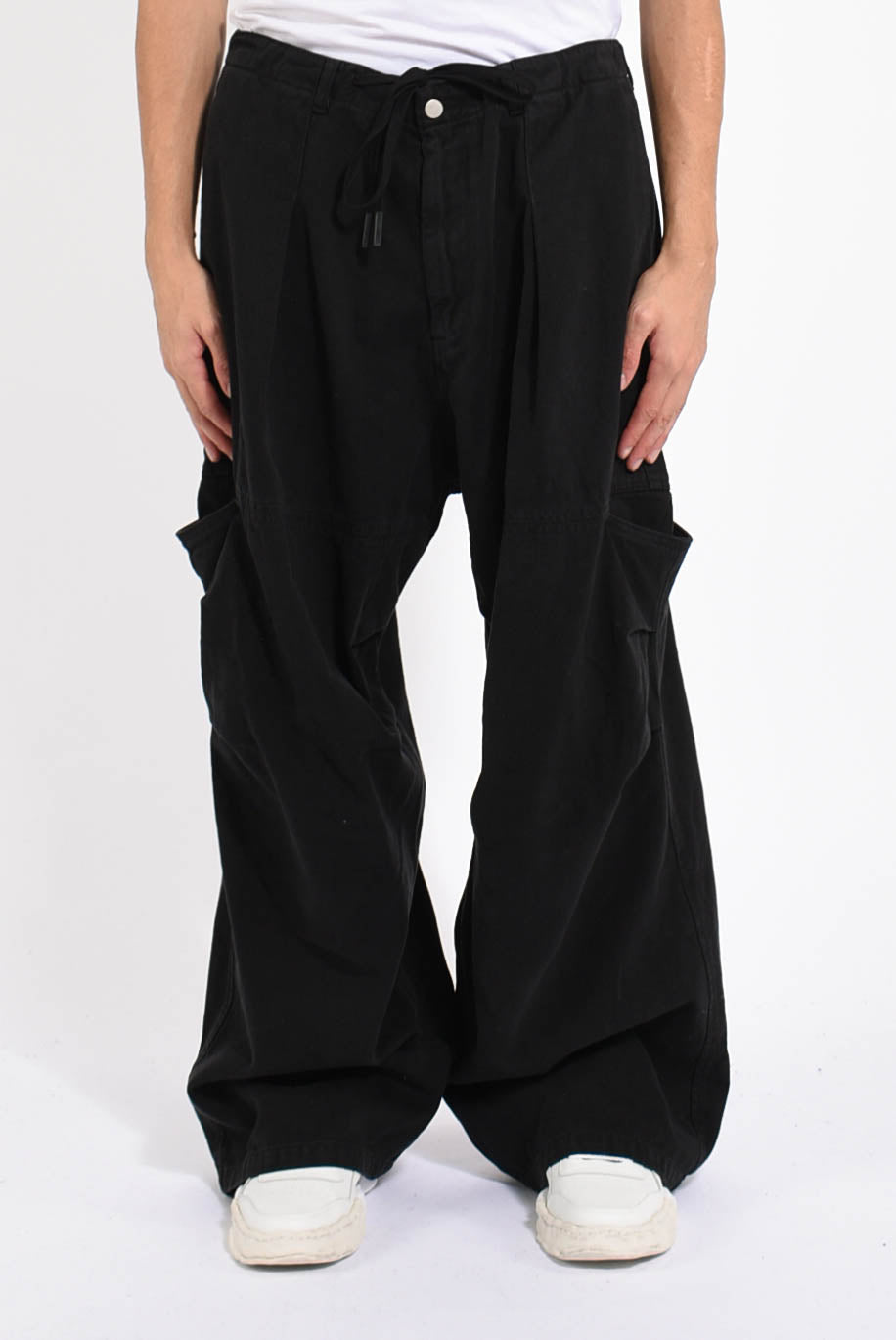 Pantaloni cargo in denim