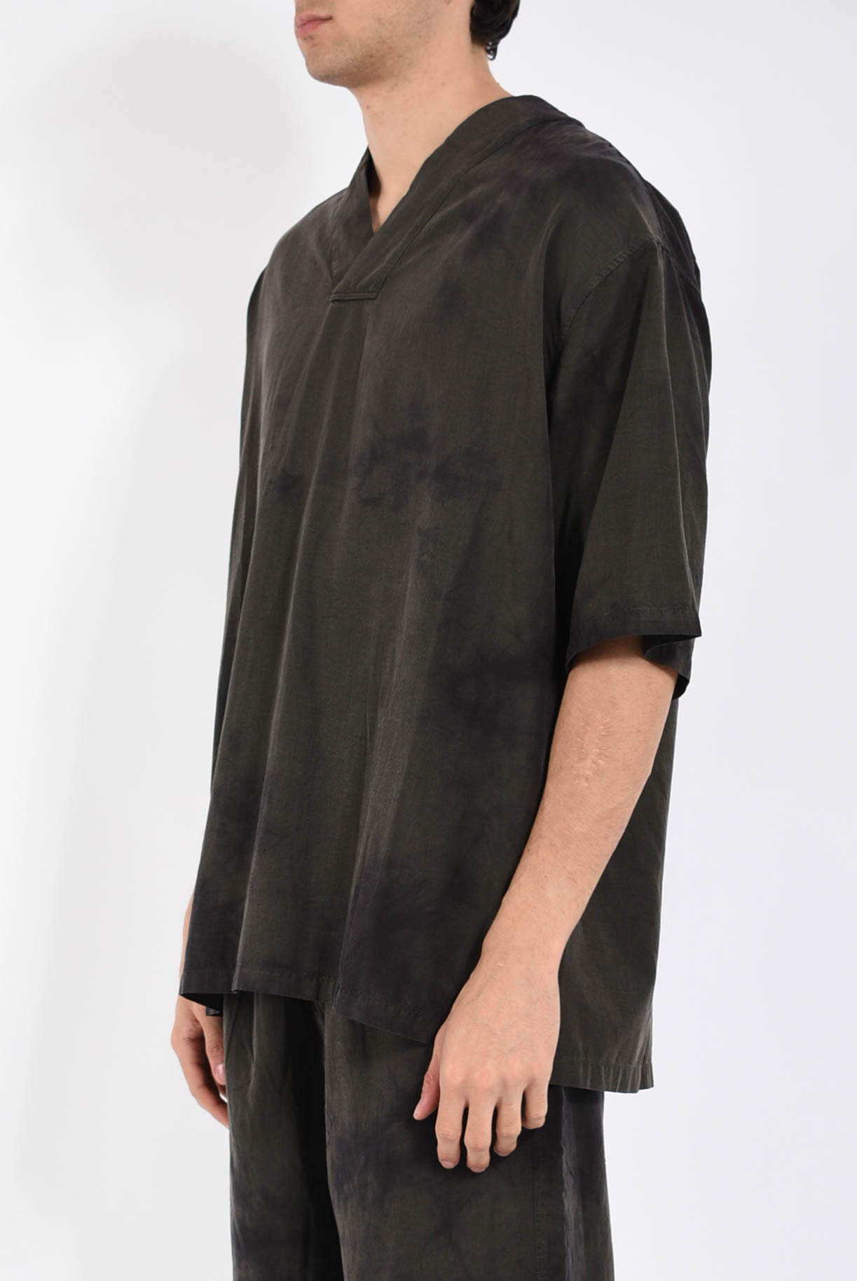 T-shirt in cupro