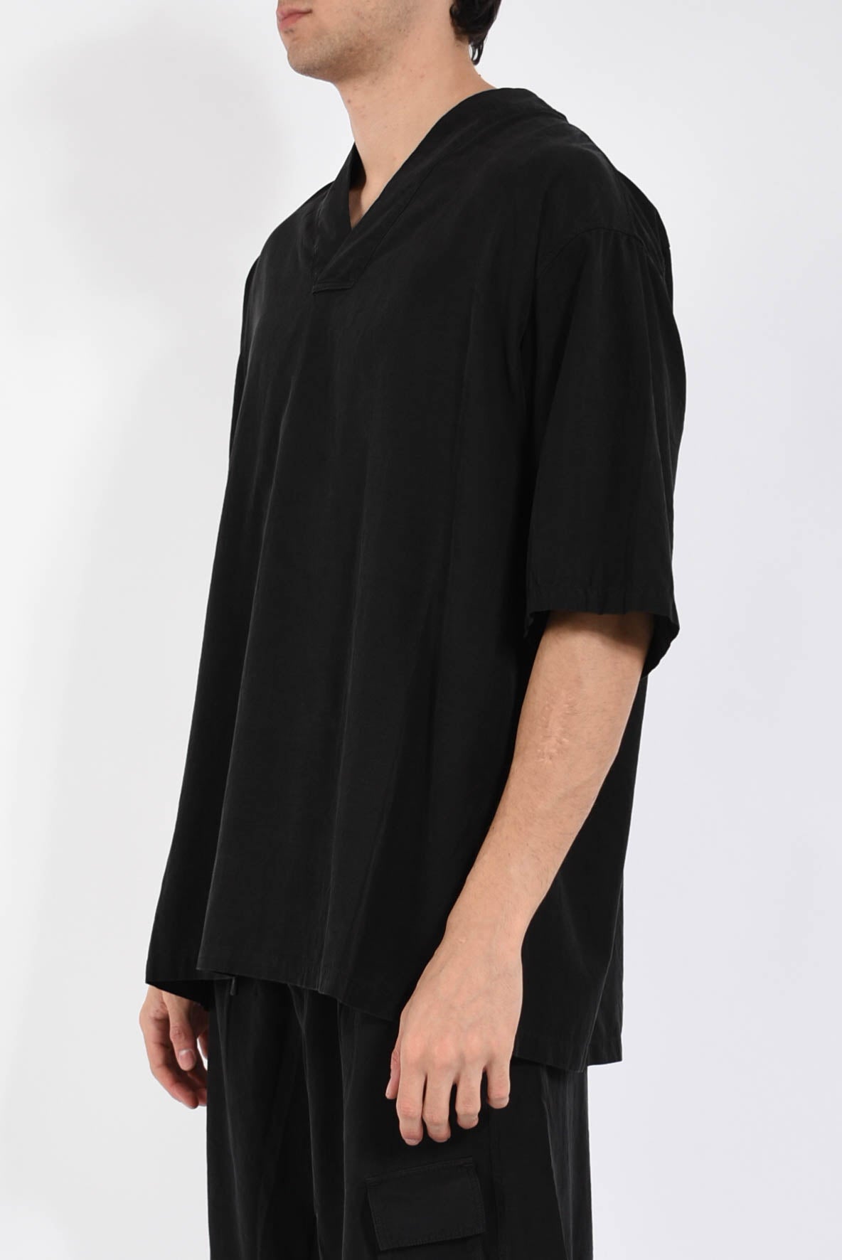 T-shirt in cupro