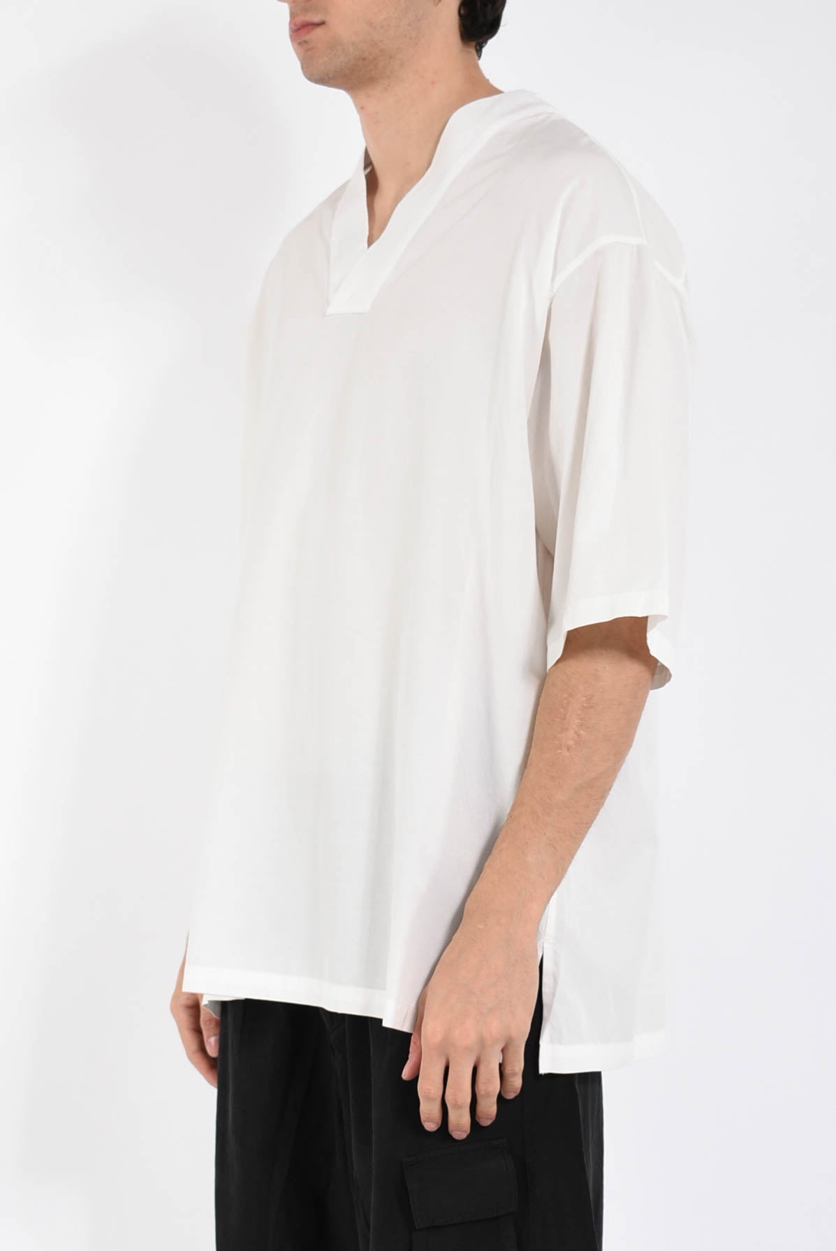 T-shirt in cupro