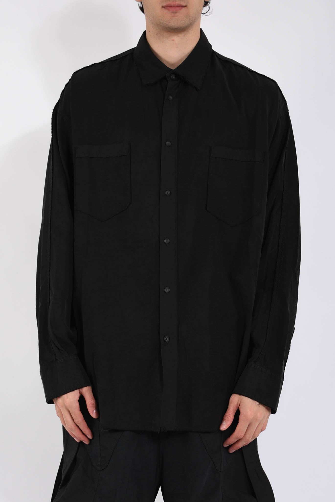 Camicia in cupro