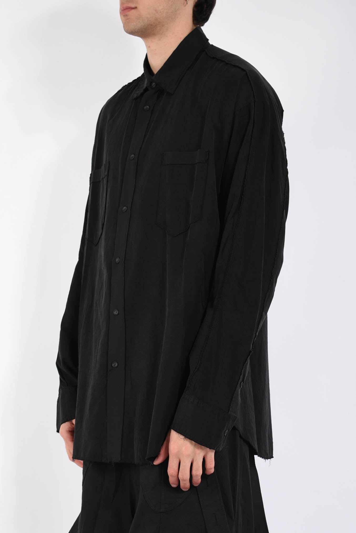 Camicia in cupro