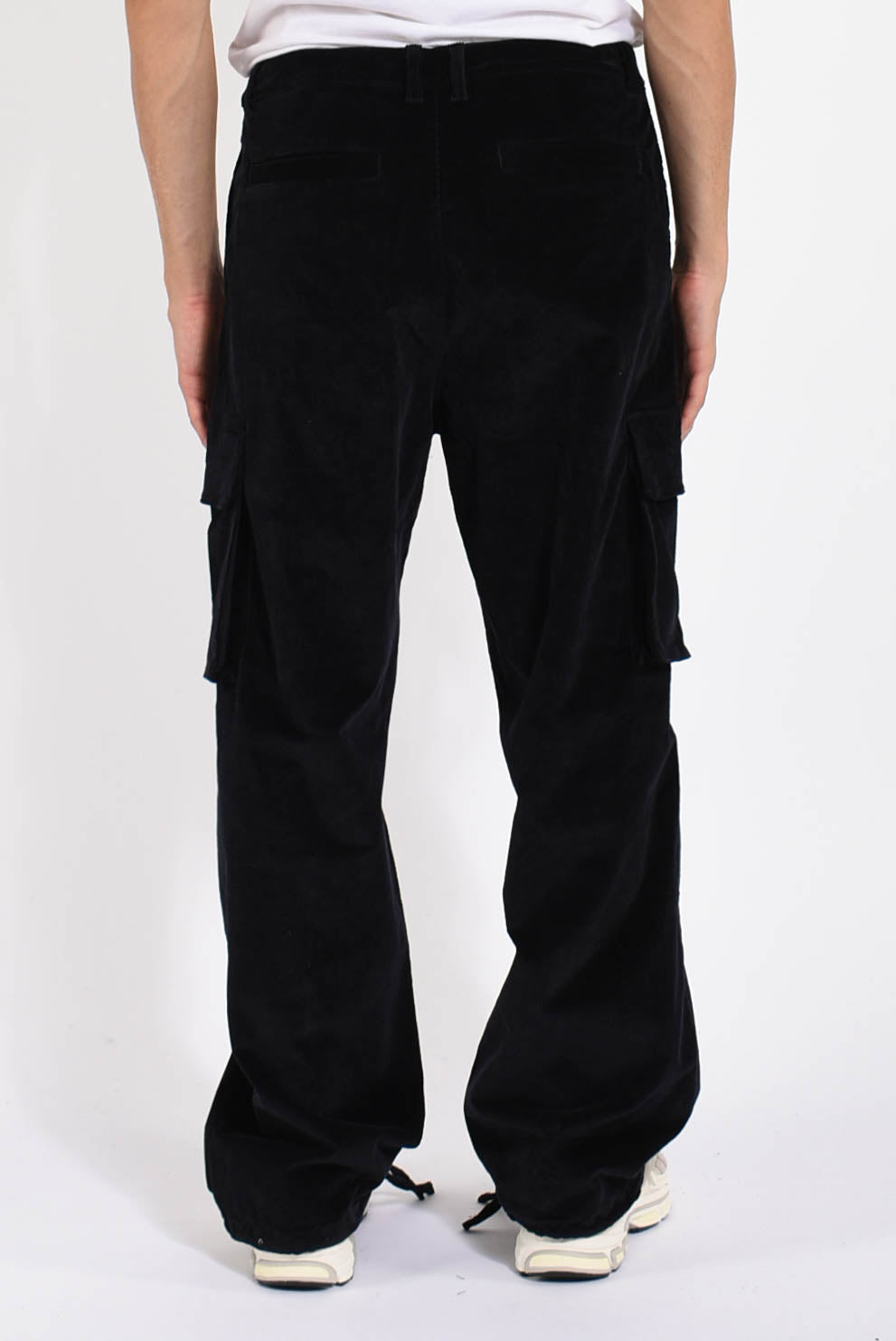 Pantaloni corduroy cargo