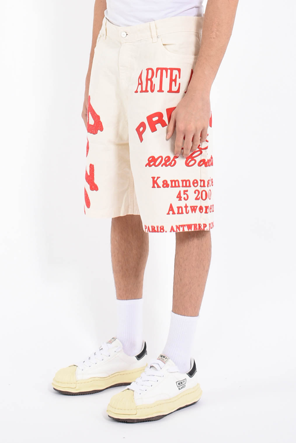 bermuda Red Print