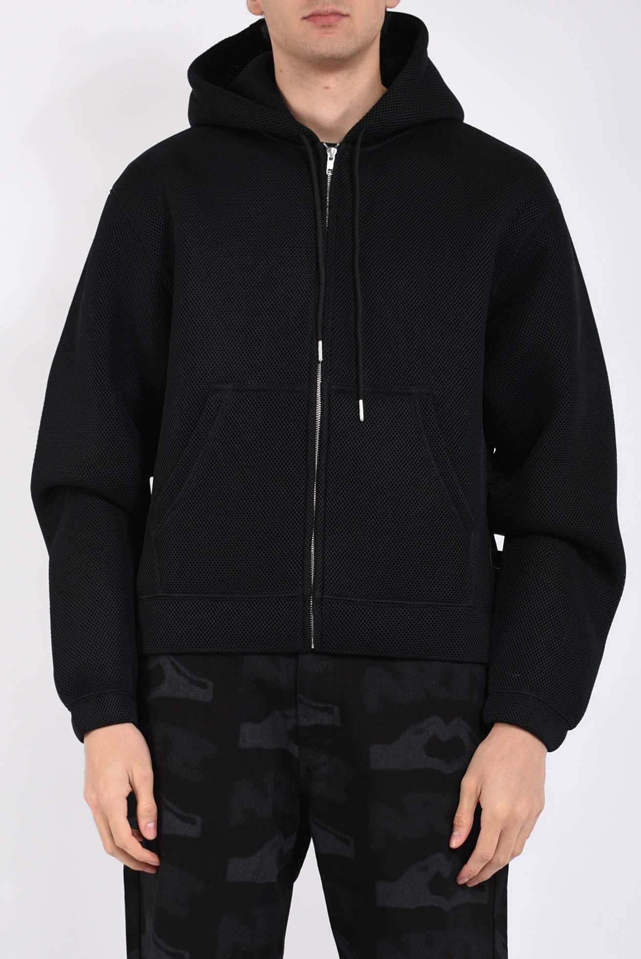 giubbino Mesh Hooded