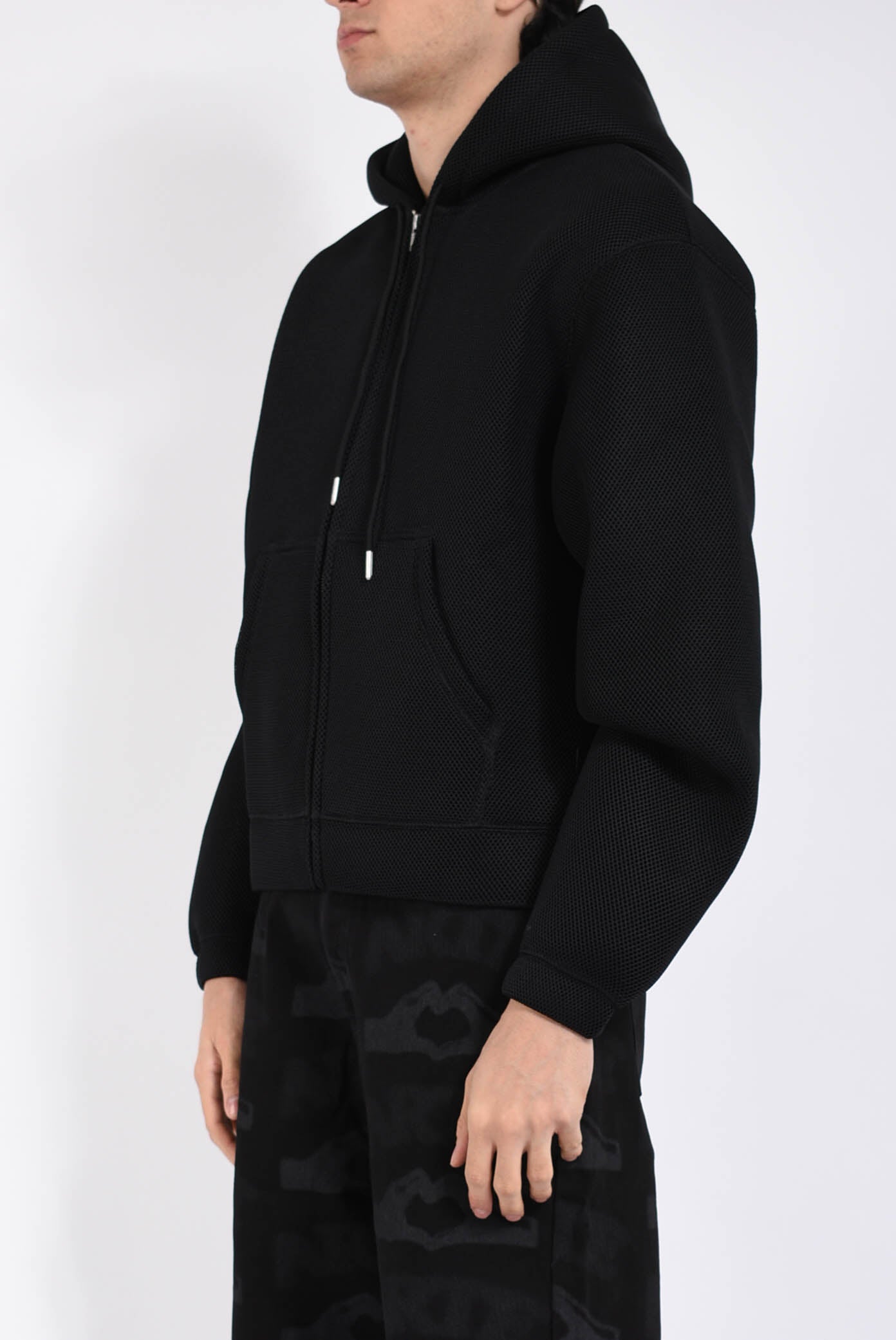 giubbino Mesh Hooded