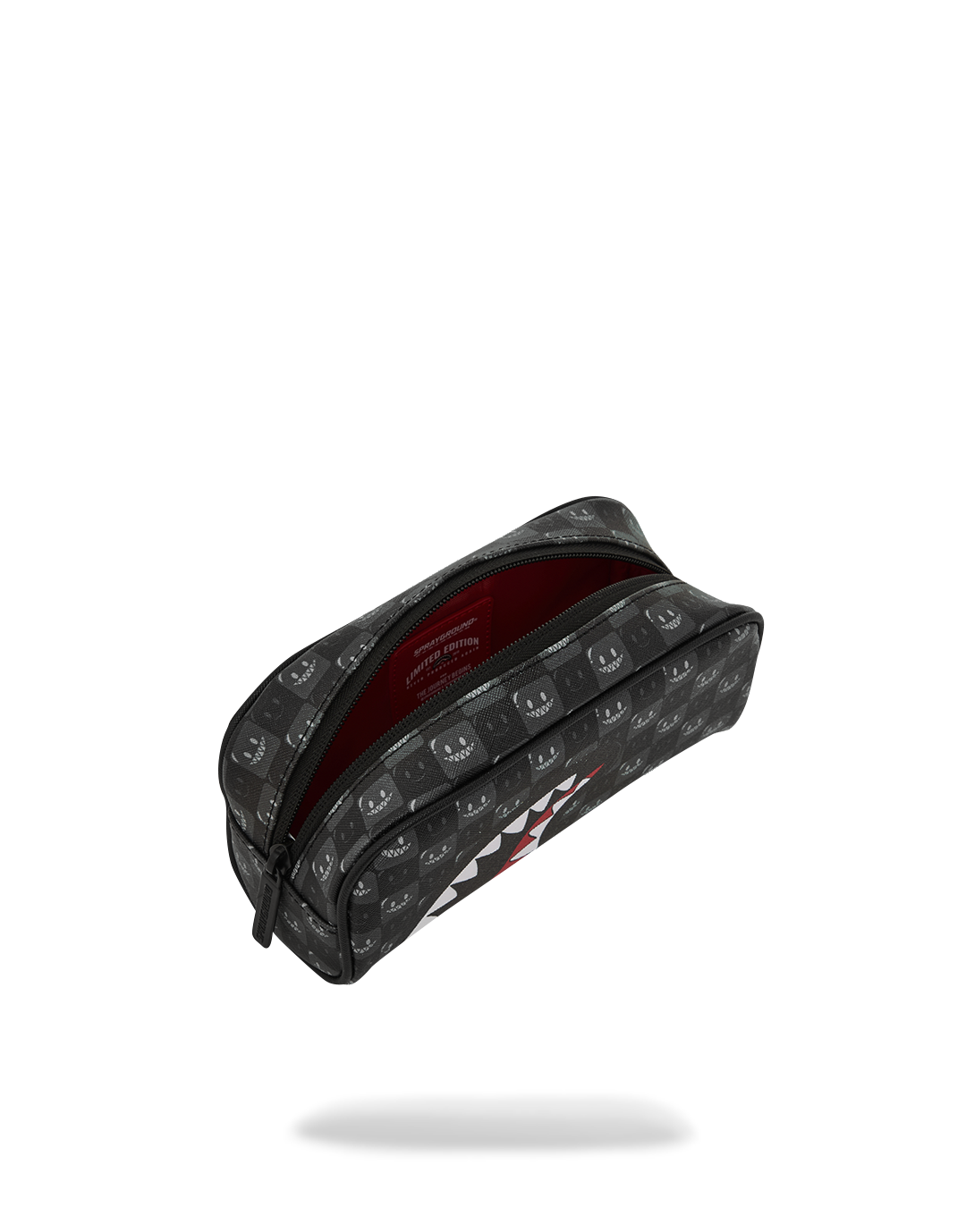 Pouch SHARKS IN PARIS WTF BUBBLY BLACK CHECK
