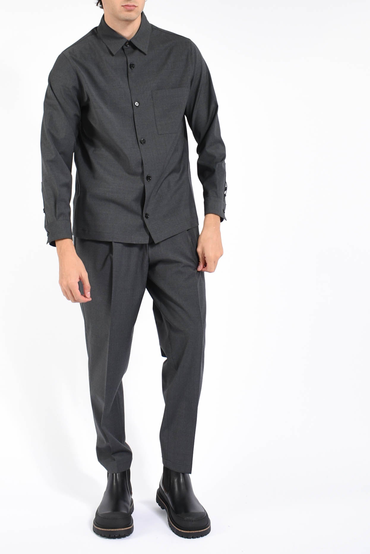 Pantaloni taka in misto lana