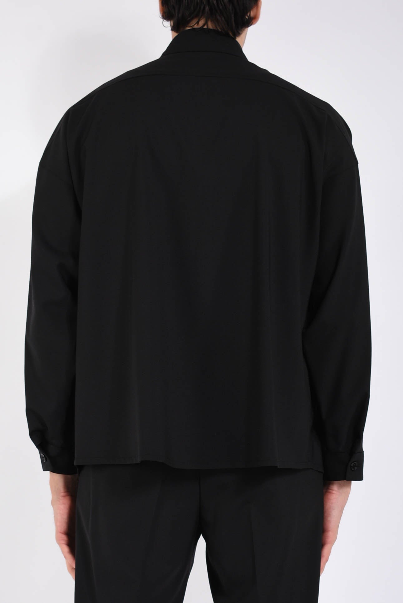 Camicia haler in fresco lana