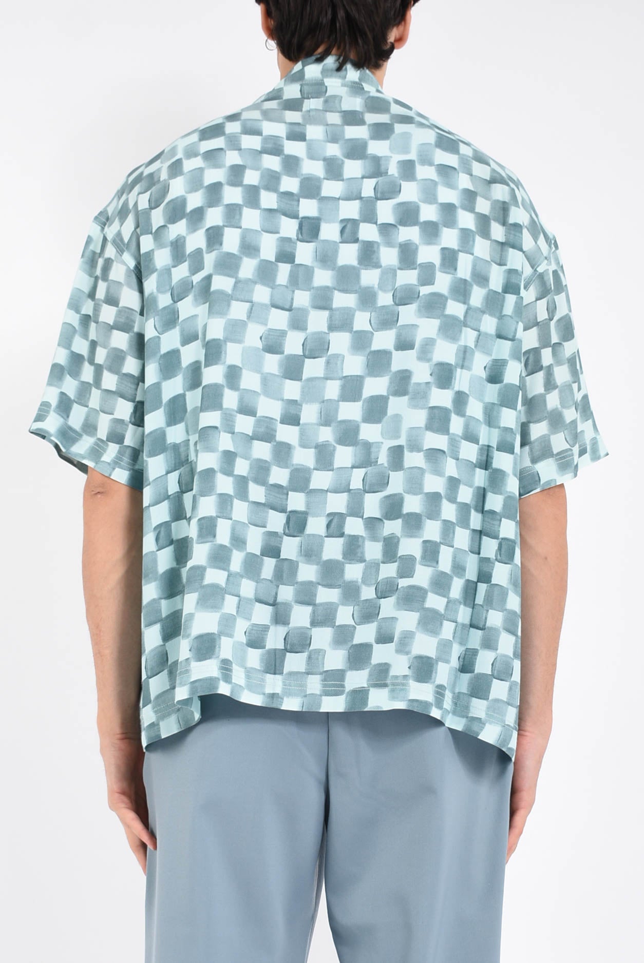 Camicia fantasia in viscosa