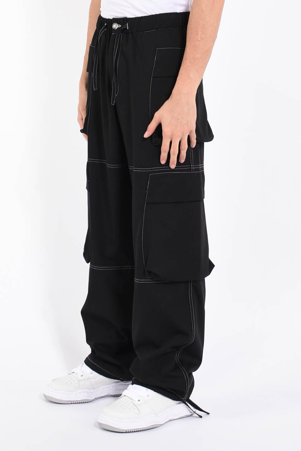 Pantaloni double cargo