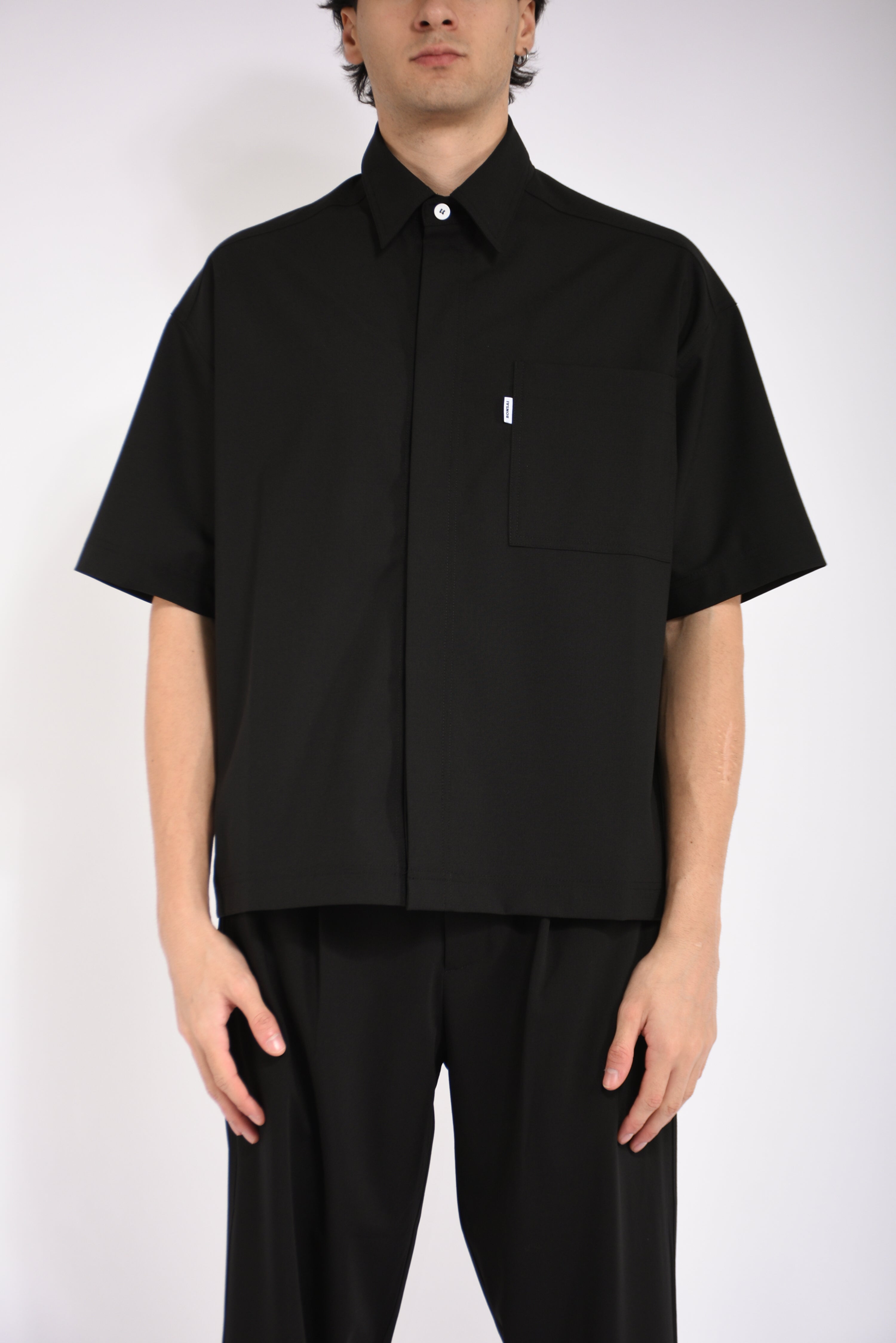 camicia wool cropped