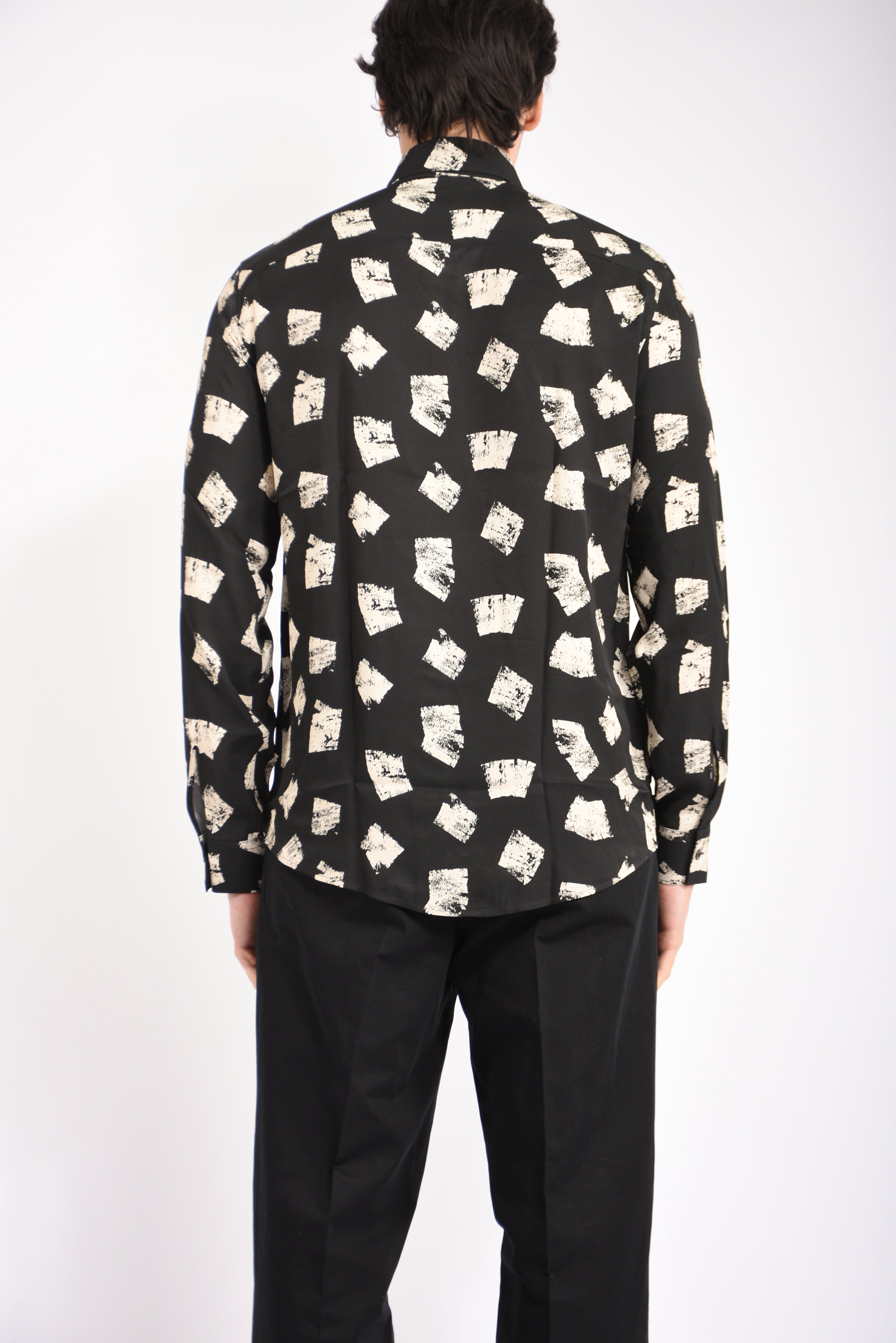 Camicia fantasia in viscosa