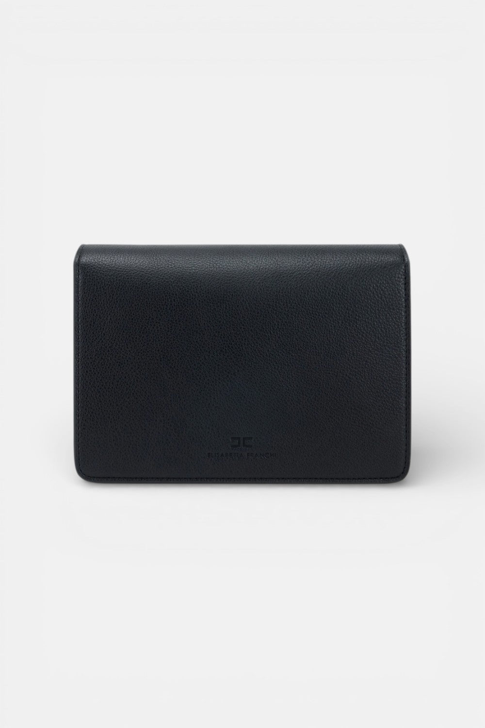 Borsa a tracolla con placca logo