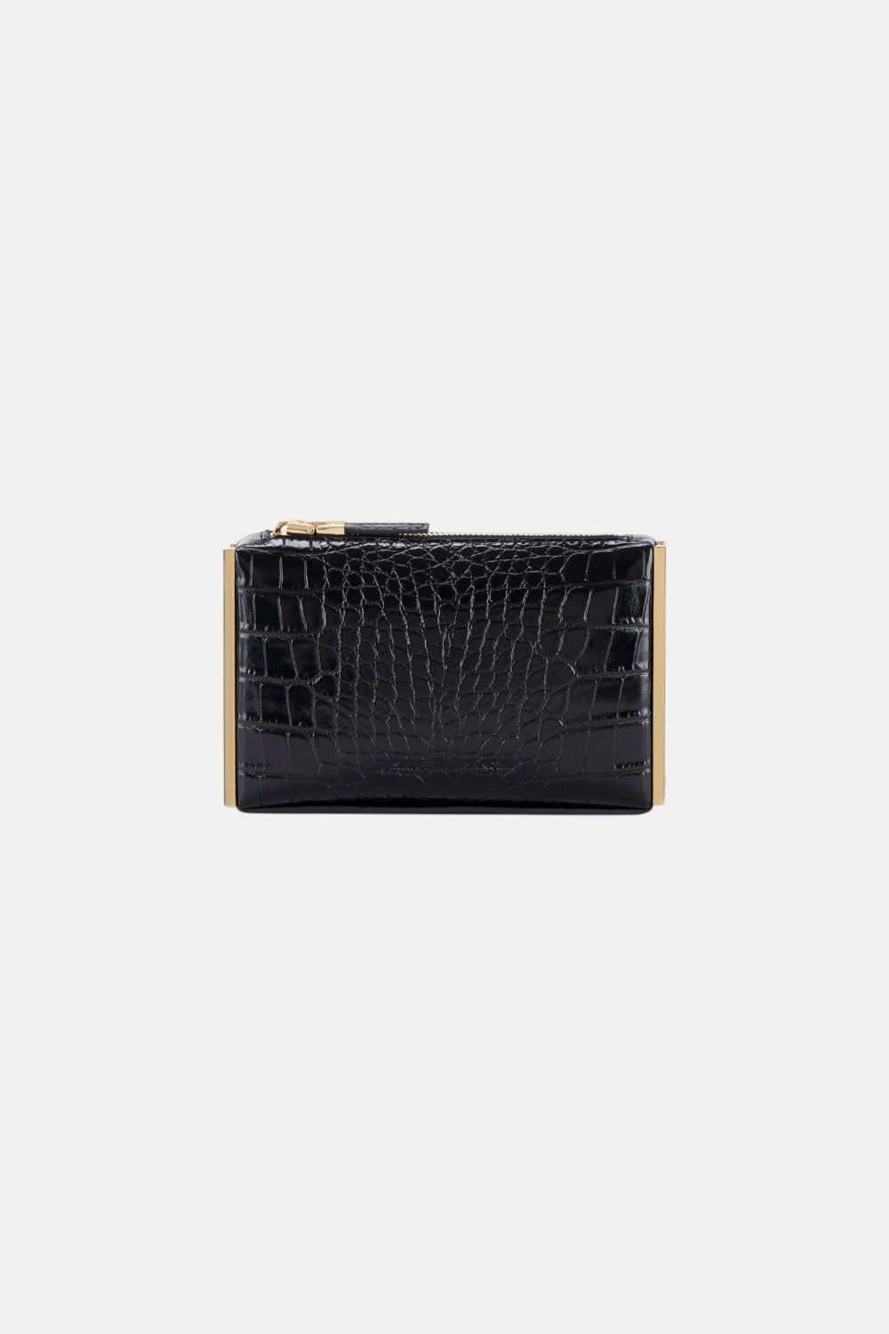 pochette con zip stampa cocco