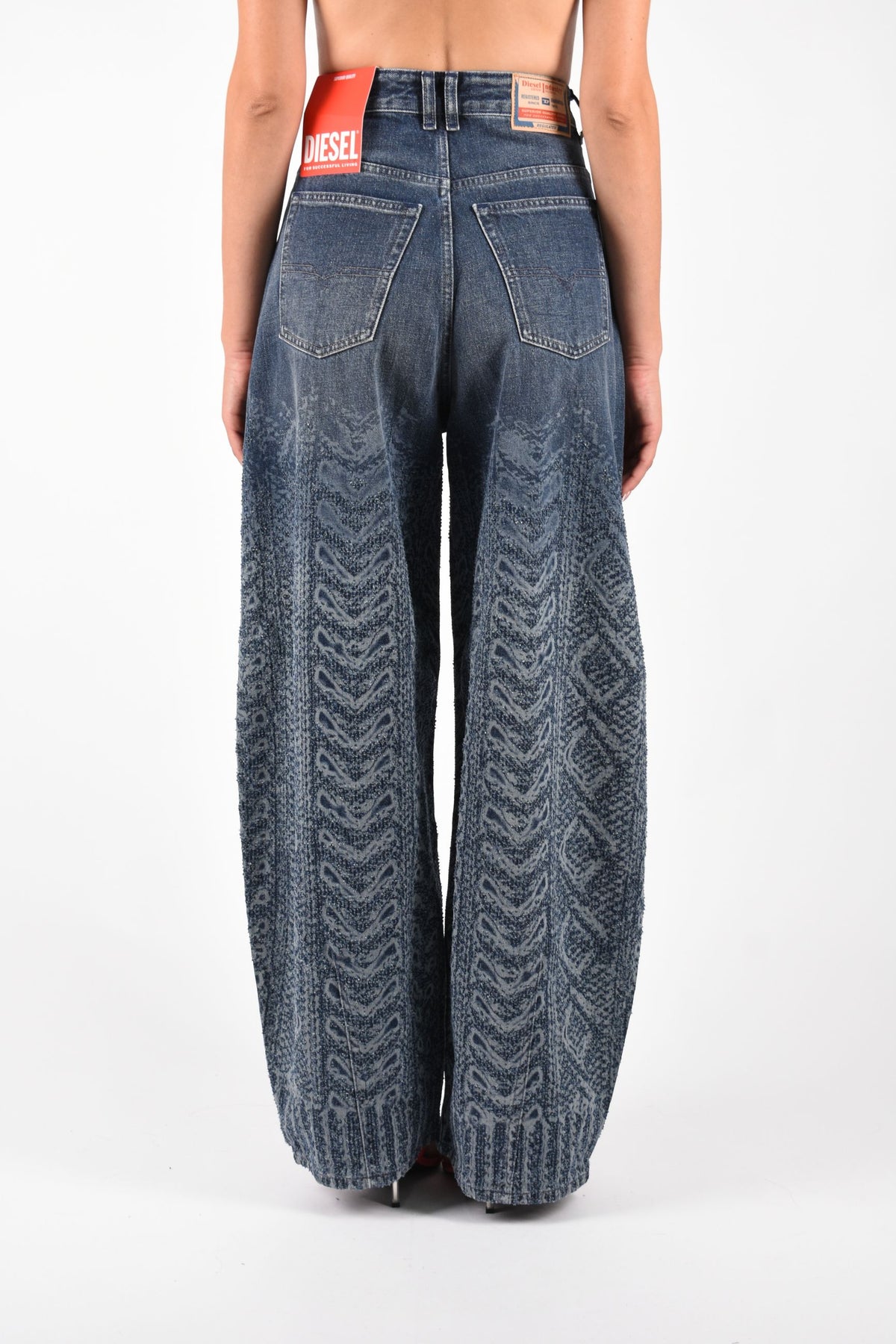 Jeans Relaxed Vita Alta 1987 D-KHELZ A24994007EV